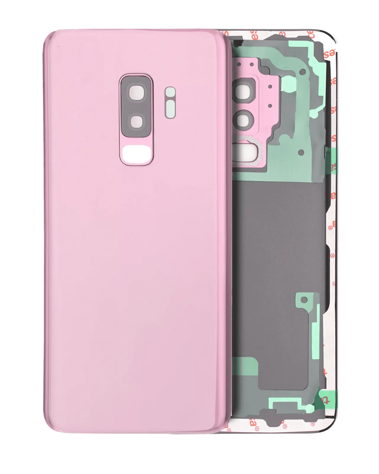 Back Cover Glass With Camera Lens For Samsung Galaxy S9 Plus (Service Pack) (Lilac Purple) - Image 7