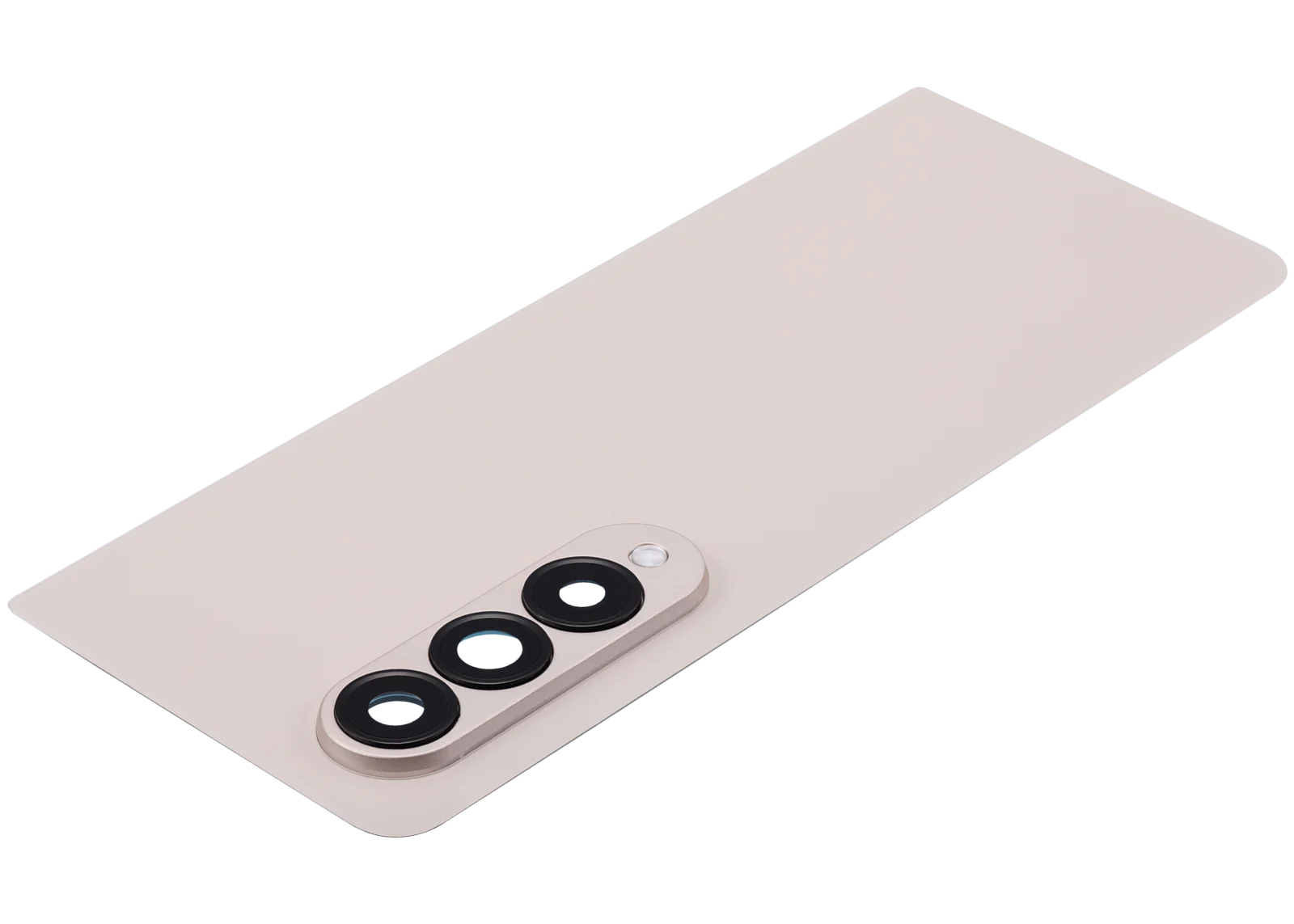 Back Cover Glass With Camera Lens For Samsung Galaxy Z Fold 4 (F936) (Beige) - Image 4