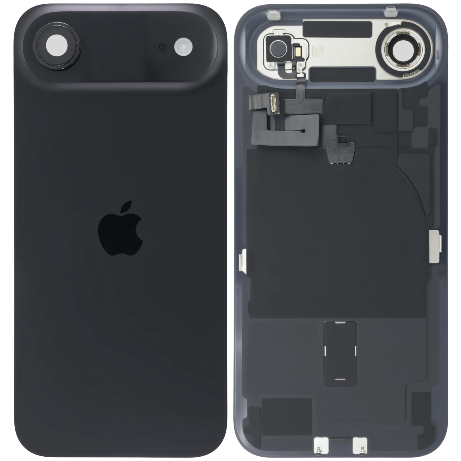 Back Glass W/ MagSafe Magnet & NFC & Flashlight Flex For iPhone Air (Service Pack) (Space Black)