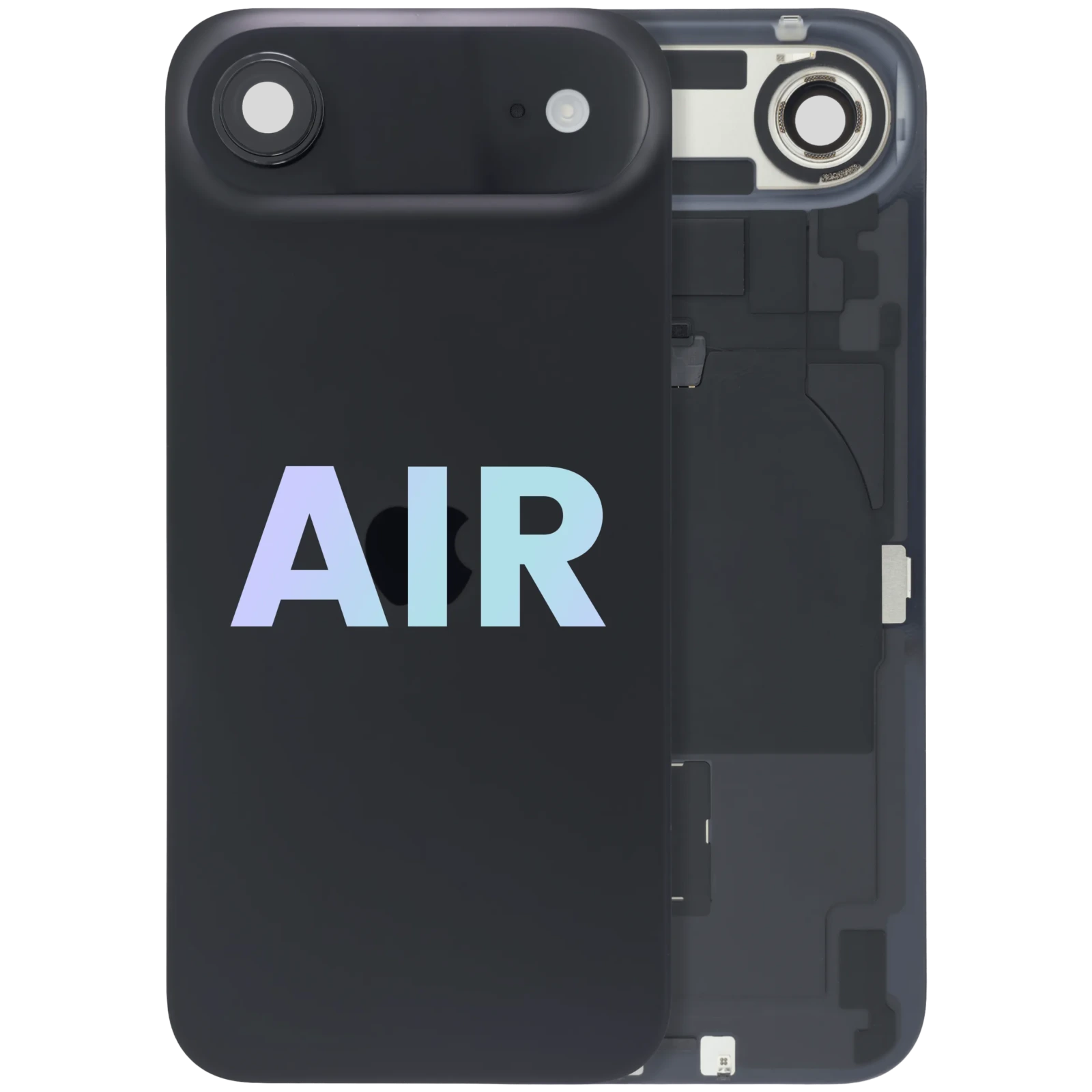Back Glass W/ MagSafe Magnet & NFC & Flashlight Flex For iPhone Air (Service Pack) (Space Black) - Image 2