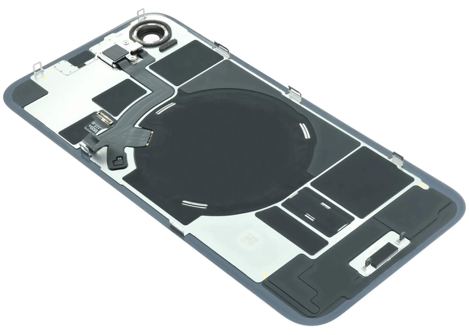 Back Glass w/ MagSafe Magnet & NFC & Flashlight Flex Compatible For iPhone 17e (Genuine OEM) (Pink) - Image 3