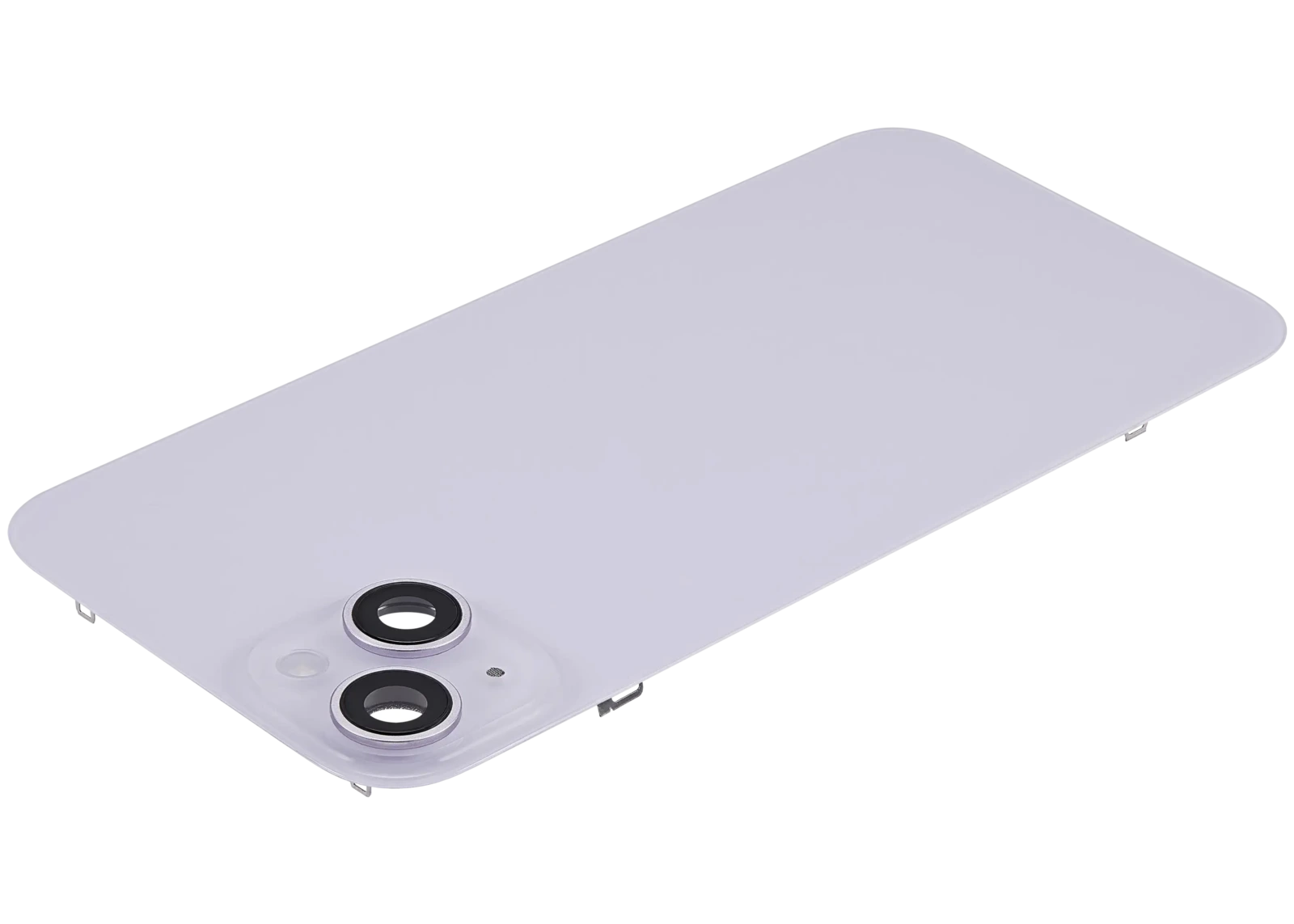 Back Glass w/ MagSafe Magnet & NFC & Flashlight Flex For iPhone 14 Plus (Used OEM Pull: Grade A) (Purple) - Image 5