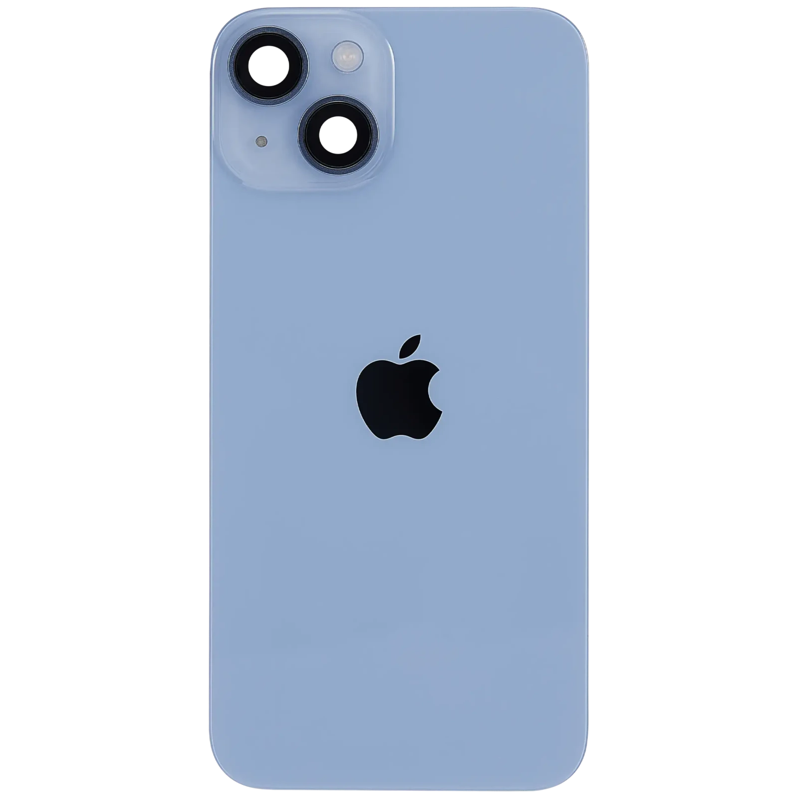 Back Glass w/ MagSafe Magnet & NFC & Flashlight Flex For iPhone 14 (Service Pack) (Blue) - Image 3