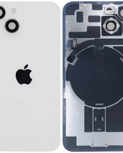 Back Glass w/ MagSafe Magnet & NFC & Flashlight Flex For iPhone 14 (Service Pack) (Starlight)