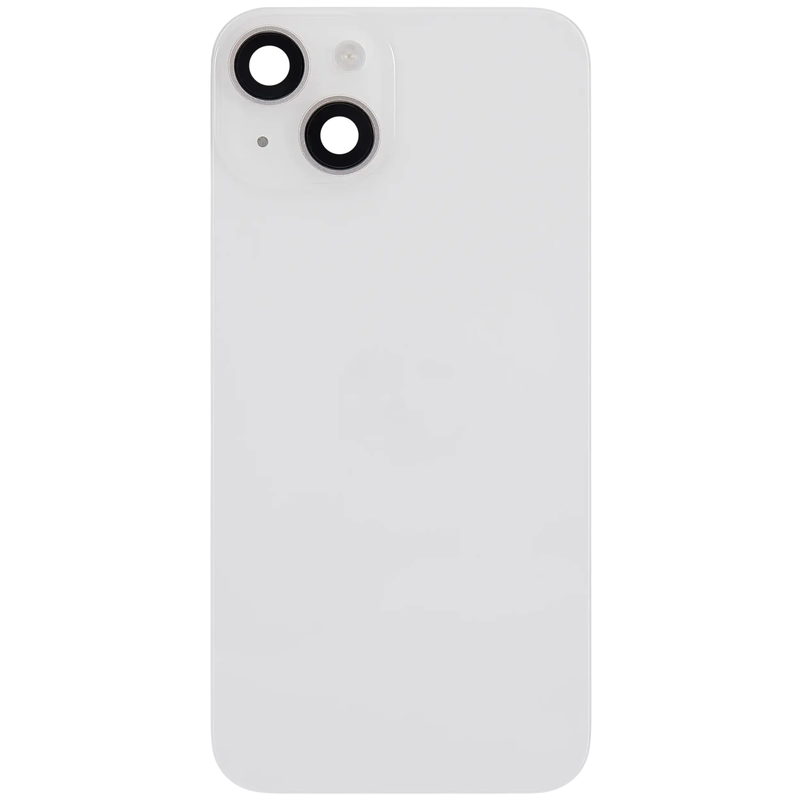 Back Glass w/ MagSafe Magnet & NFC & Flashlight Flex For iPhone 14 (Used OEM Pull: Grade A) (Starlight) - Image 3
