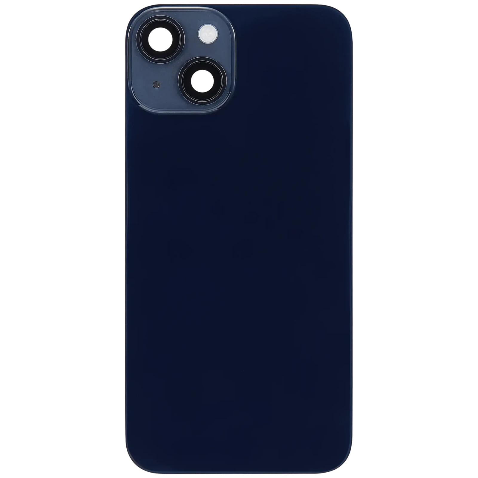 Back Glass w/ MagSafe Magnet & NFC & Flashlight Flex For iPhone 14 (Used OEM Pull: Grade C) (Midnight) - Image 3
