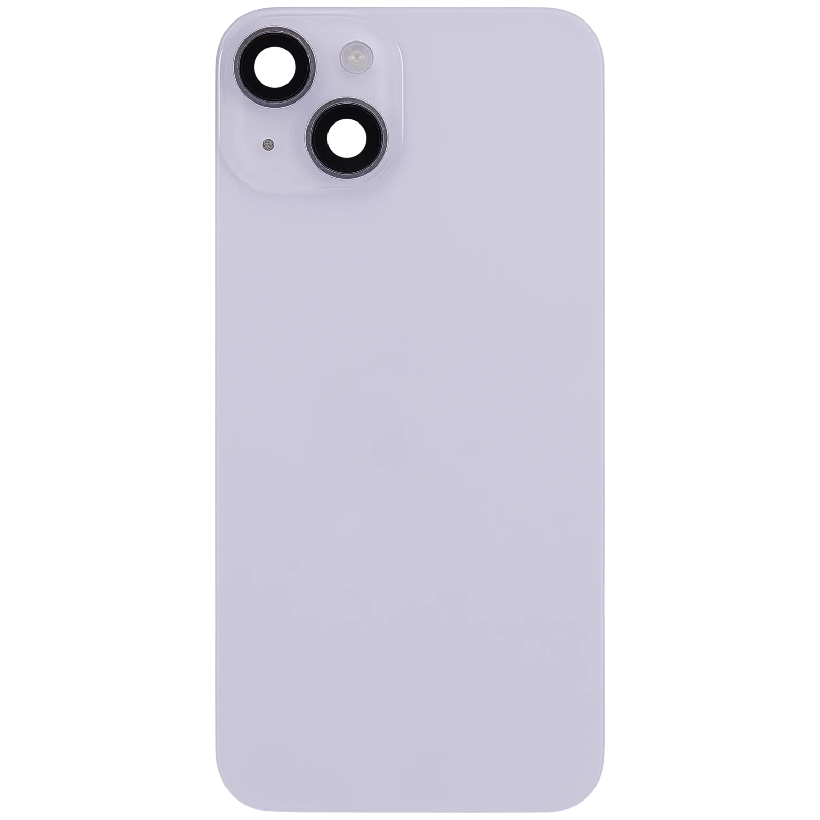 Back Glass w/ MagSafe Magnet & NFC & Flashlight Flex For iPhone 14 (Used OEM Pull: Grade C) (Purple) - Image 3