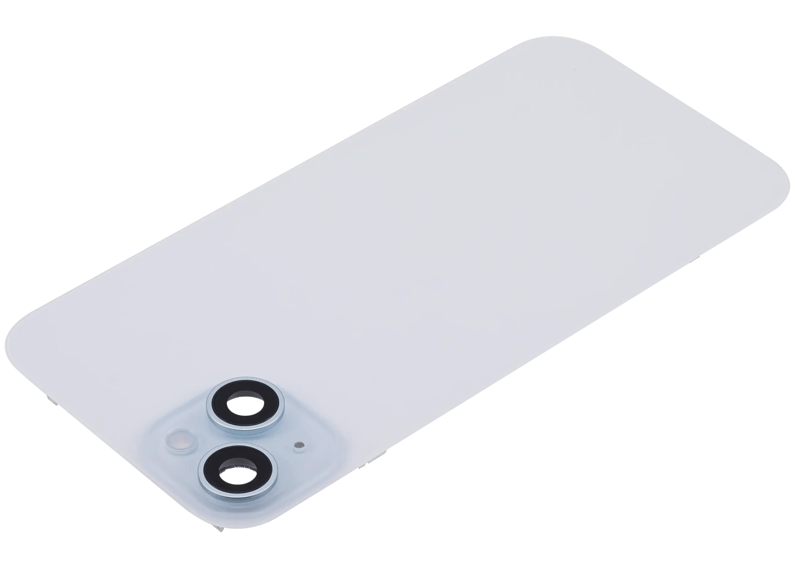 Back Glass w/ MagSafe Magnet & NFC & Flashlight Flex For iPhone 15 Plus (Used OEM Pull: Grade B) (Blue) - Image 5