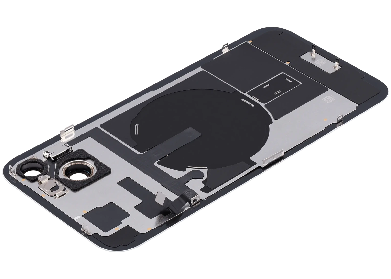 Back Glass w/ MagSafe Magnet & NFC & Flashlight Flex For iPhone 15 Plus (Used OEM Pull: Grade B) (Green) - Image 6