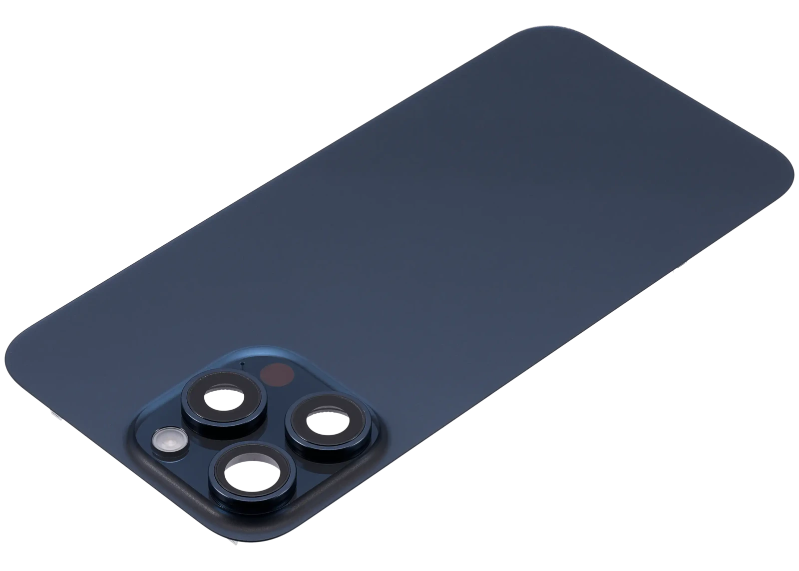 Back Glass w/ MagSafe Magnet & NFC & Flashlight Flex For iPhone 15 Pro Max (Used OEM Pull: Grade B) (Blue Titanium) - Image 5