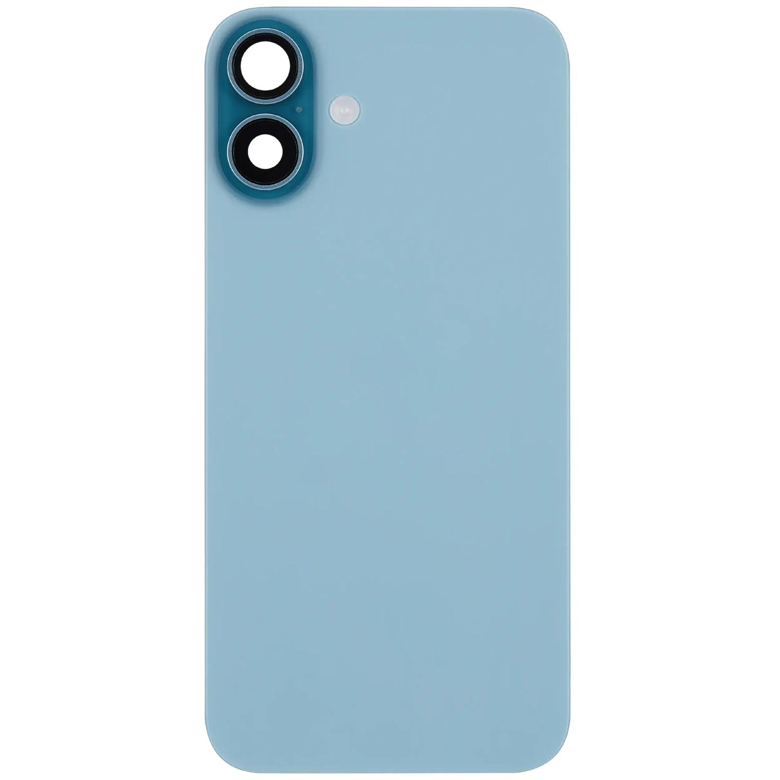 Back Glass w/ MagSafe Magnet & NFC & Flashlight Flex For iPhone 16 Plus (Used OEM Pull: Grade A) (Teal) - Image 3