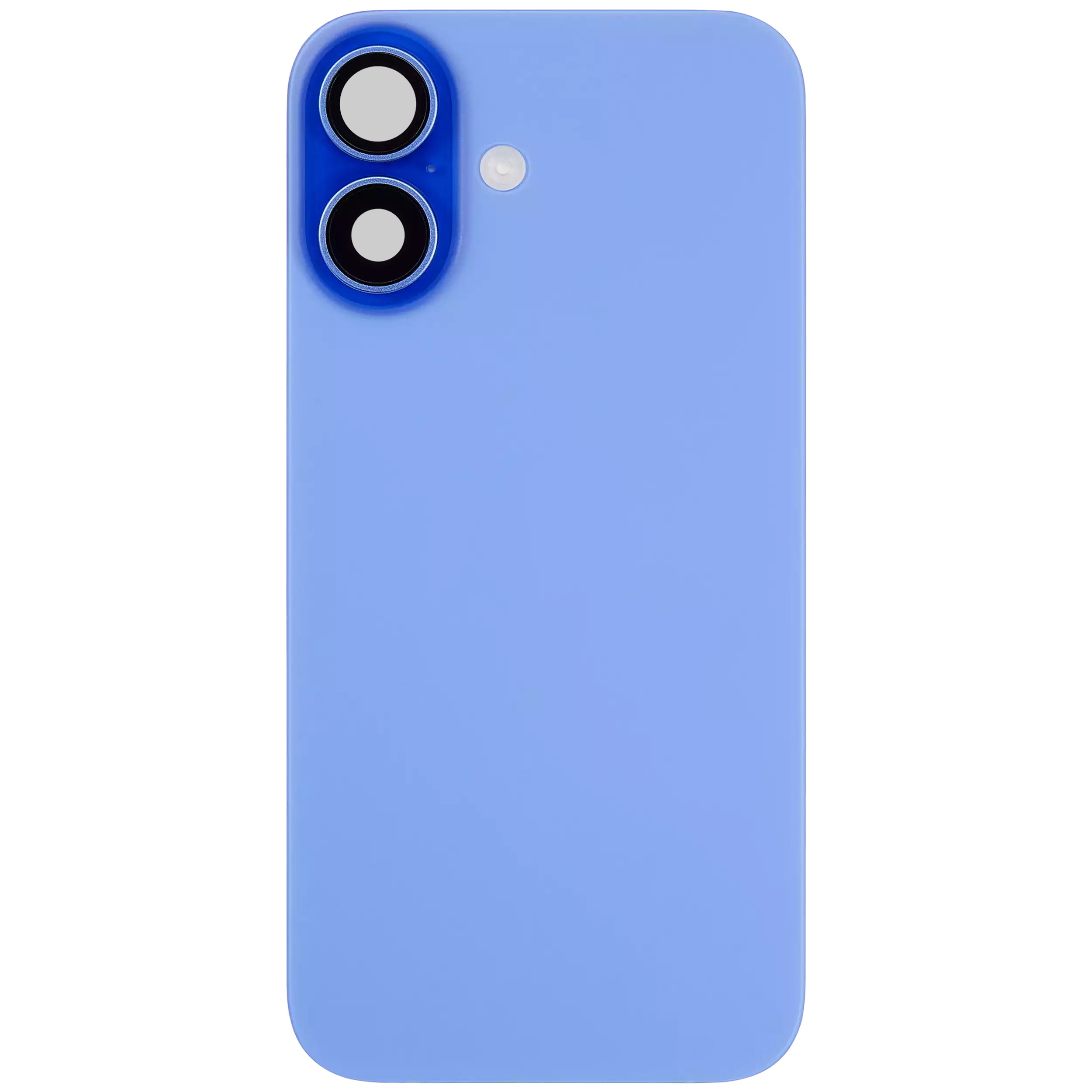 Back Glass w/ MagSafe Magnet & NFC & Flashlight Flex For iPhone 16 Plus (Used OEM Pull: Grade A) (Ultramarine) - Image 3