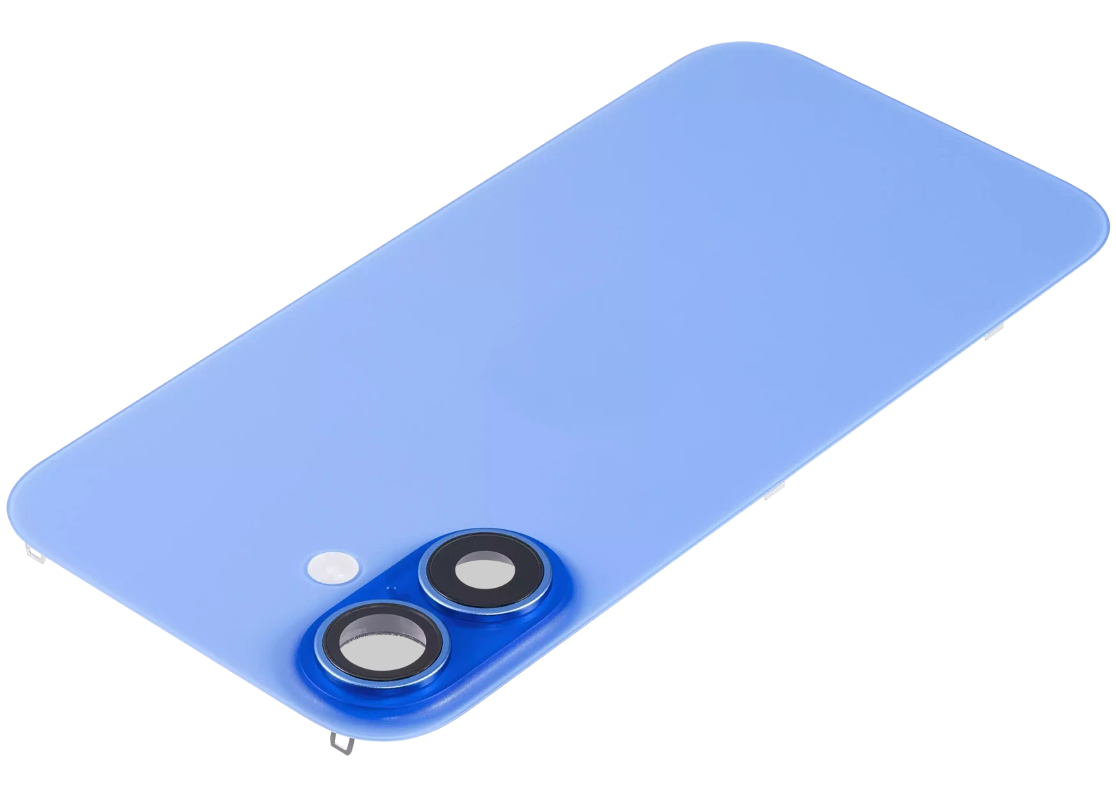 Back Glass w/ MagSafe Magnet & NFC & Flashlight Flex For iPhone 16 Plus (Used OEM Pull: Grade A) (Ultramarine) - Image 5