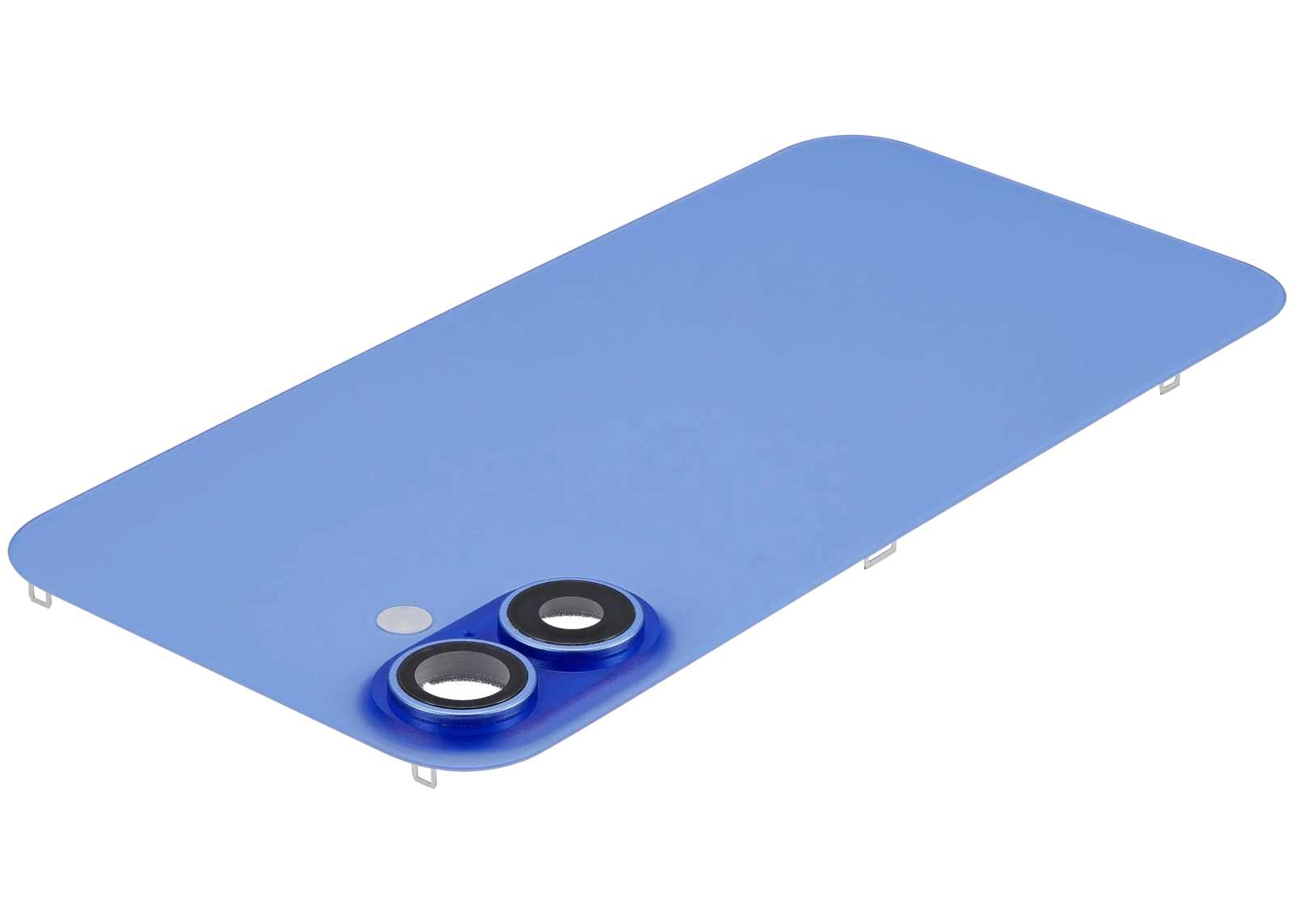 Back Glass w/ MagSafe Magnet & NFC & Flashlight Flex For iPhone 16 Plus (Used OEM Pull: Grade B) (Ultramarine) - Image 5
