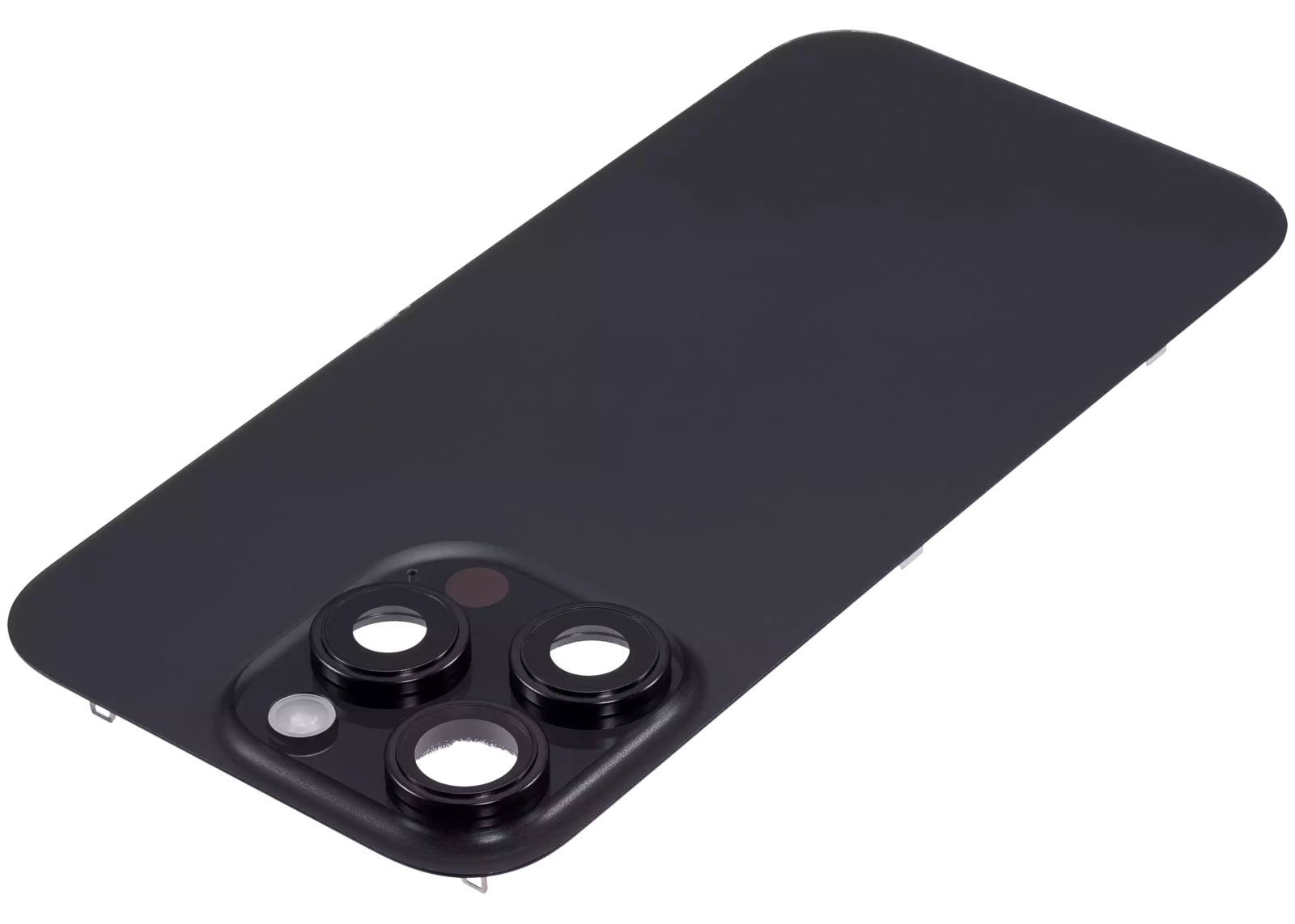 Back Glass w/ MagSafe Magnet & NFC & Flashlight Flex For iPhone 16 Pro (Used OEM Pull: Grade A) (Black Titanium) - Image 4