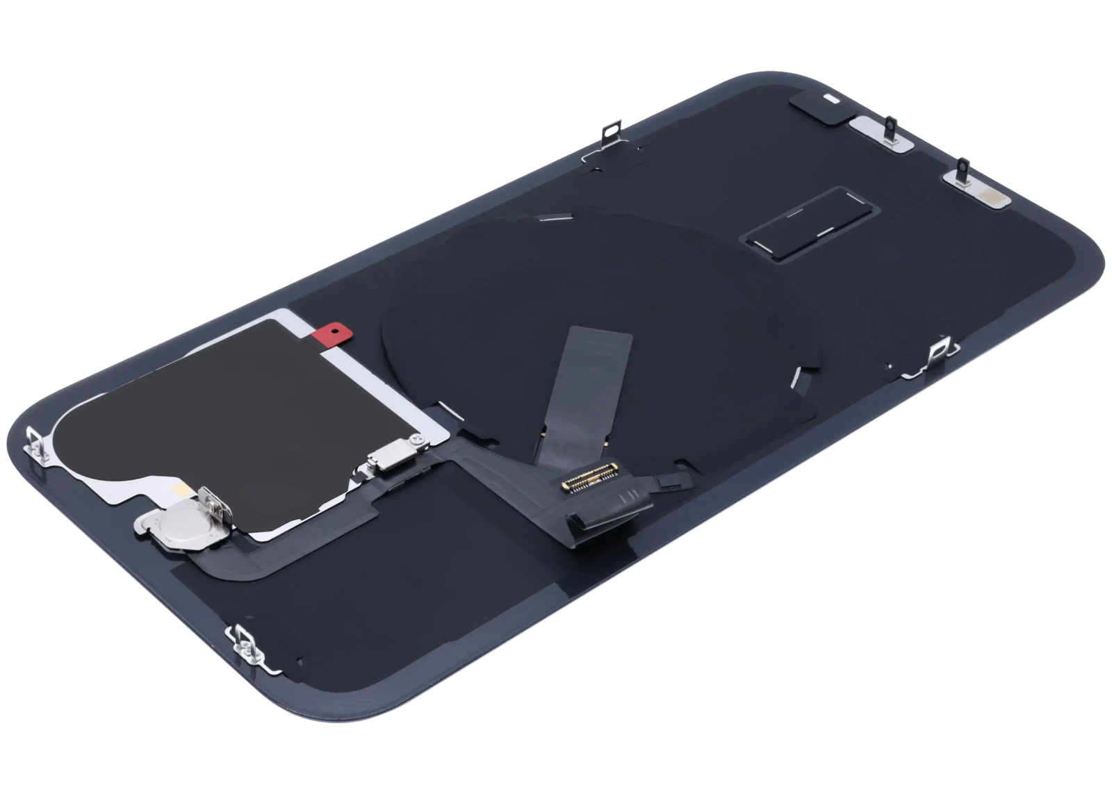 Back Glass with MagSafe Magnet & NFC & Flashlight Flex For iPhone 15 Pro (Genuine OEM) (Blue Titanium) - Image 5