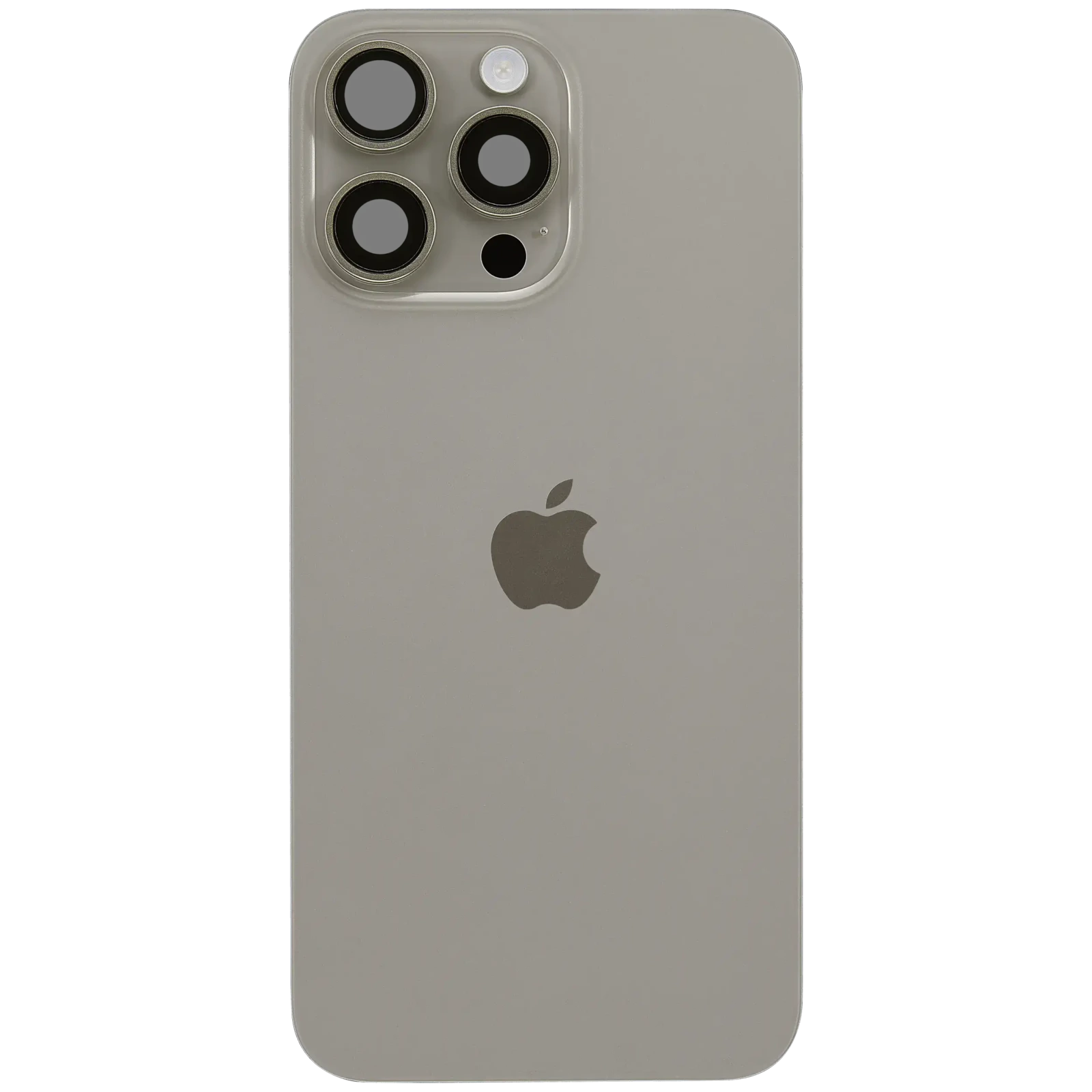 Back Glass with MagSafe Magnet & NFC & Flashlight Flex For iPhone 15 Pro Max (Genuine OEM) (UK / EU Version) (Natural Titanium) - Image 4