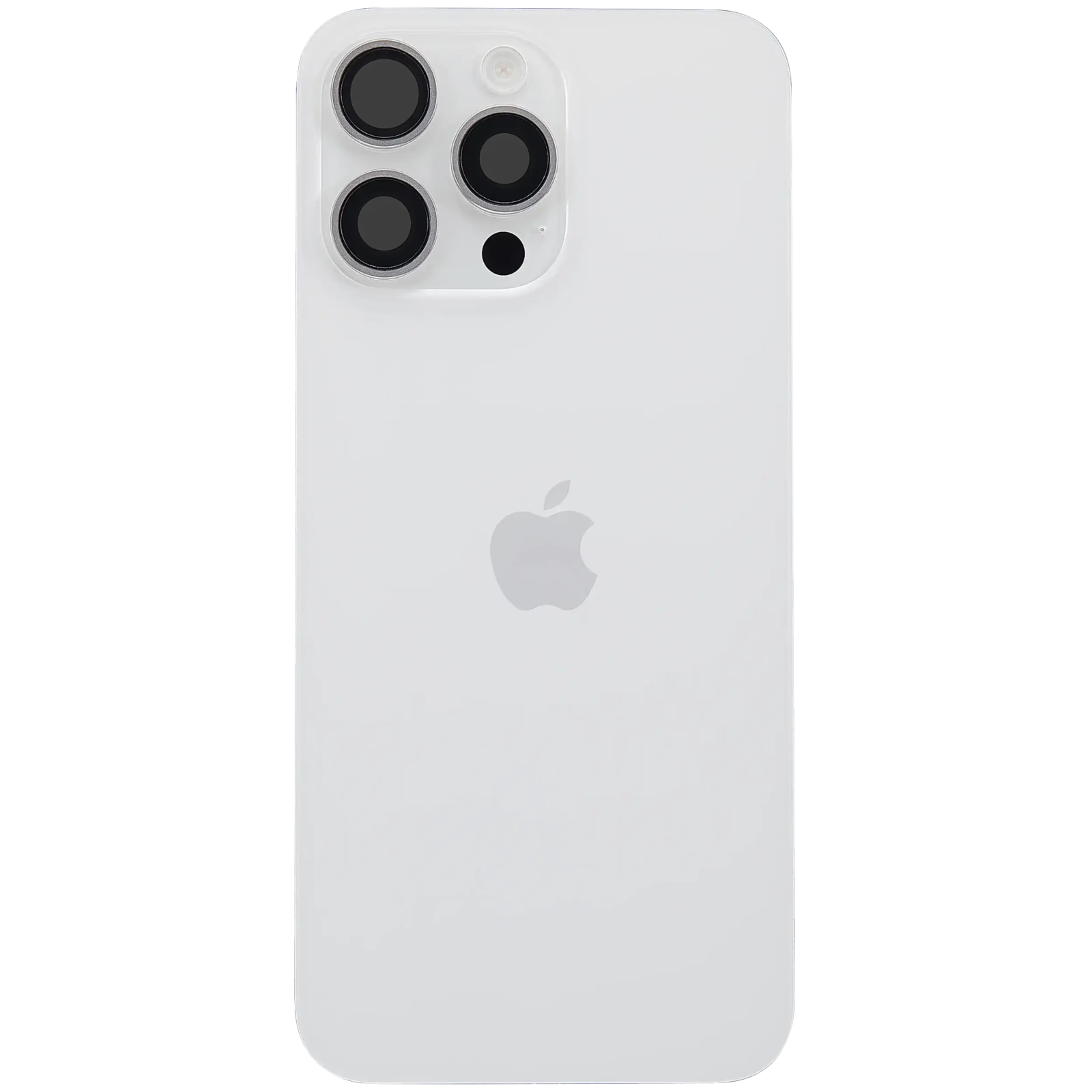 Back Glass with MagSafe Magnet & NFC & Flashlight Flex For iPhone 15 Pro Max (Genuine OEM) (White Titanium) - Image 5