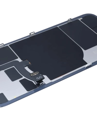 Back Glass with MagSafe Magnet & NFC & Flashlight Flex For iPhone 16e (Genuine OEM) (Black)