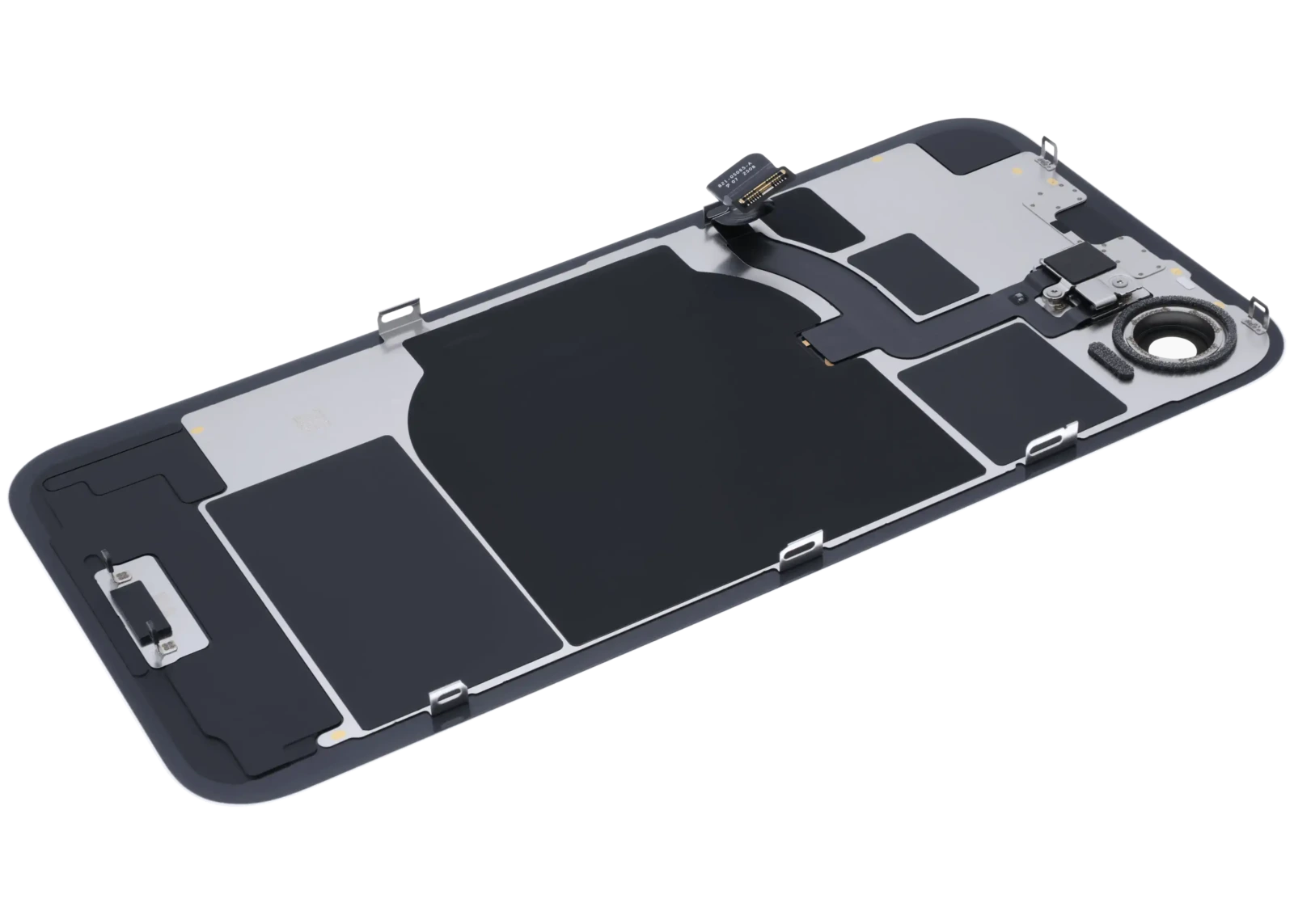 Back Glass with MagSafe Magnet & NFC & Flashlight Flex For iPhone 16e (Genuine OEM) (White) - Image 5