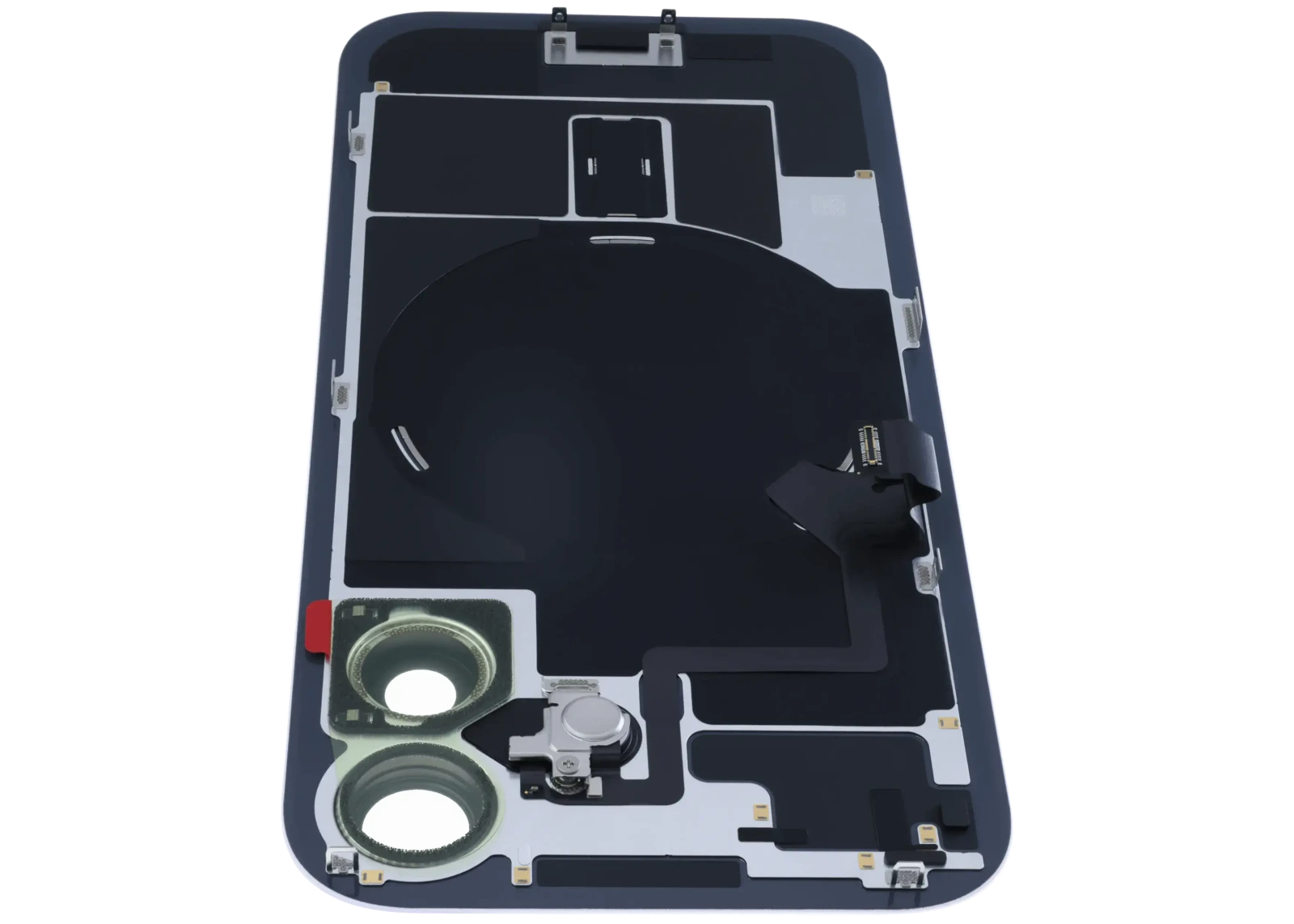 Back Glass with MagSafe Magnet & NFC & Flashlight Flex For iPhone 17 (Genuine OEM) (Lavender) - Image 3