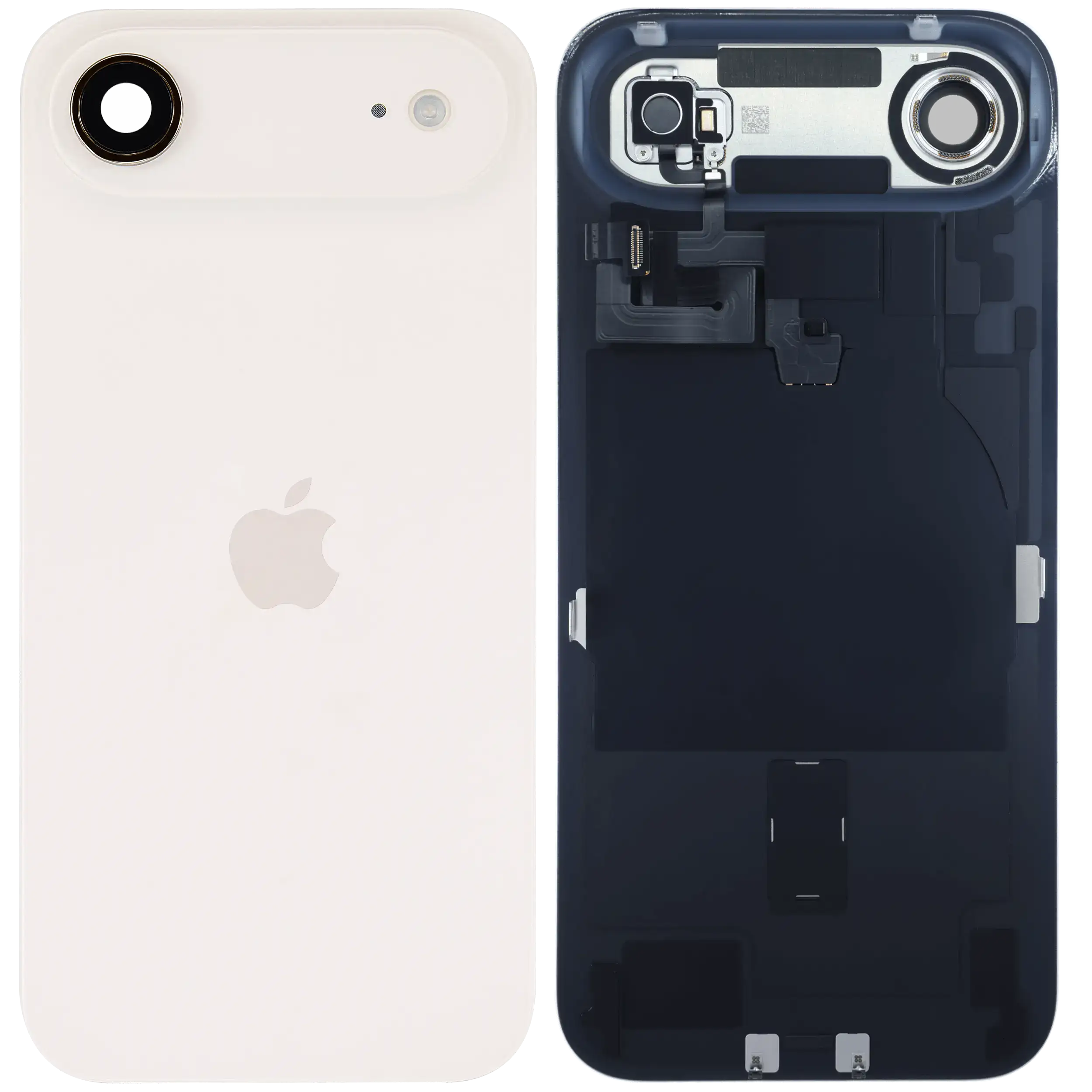 Back Glass with MagSafe Magnet & NFC & Flashlight Flex For iPhone Air (Genuine OEM) (Light Gold) - Image 6