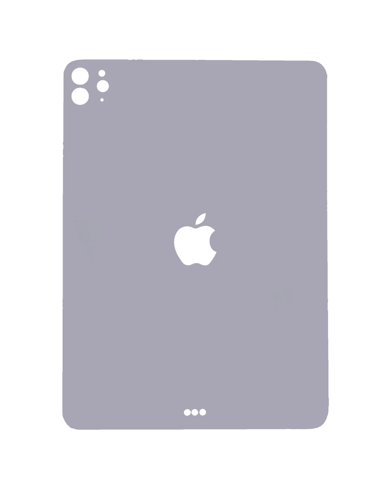 Back Skin For iPad Pro 11" 4th Gen (2022) (Space Gray)