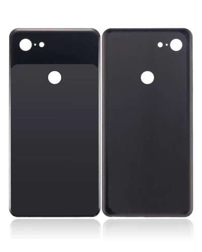 Back cover Glass For Google Pixel 3 XL (Just Black)