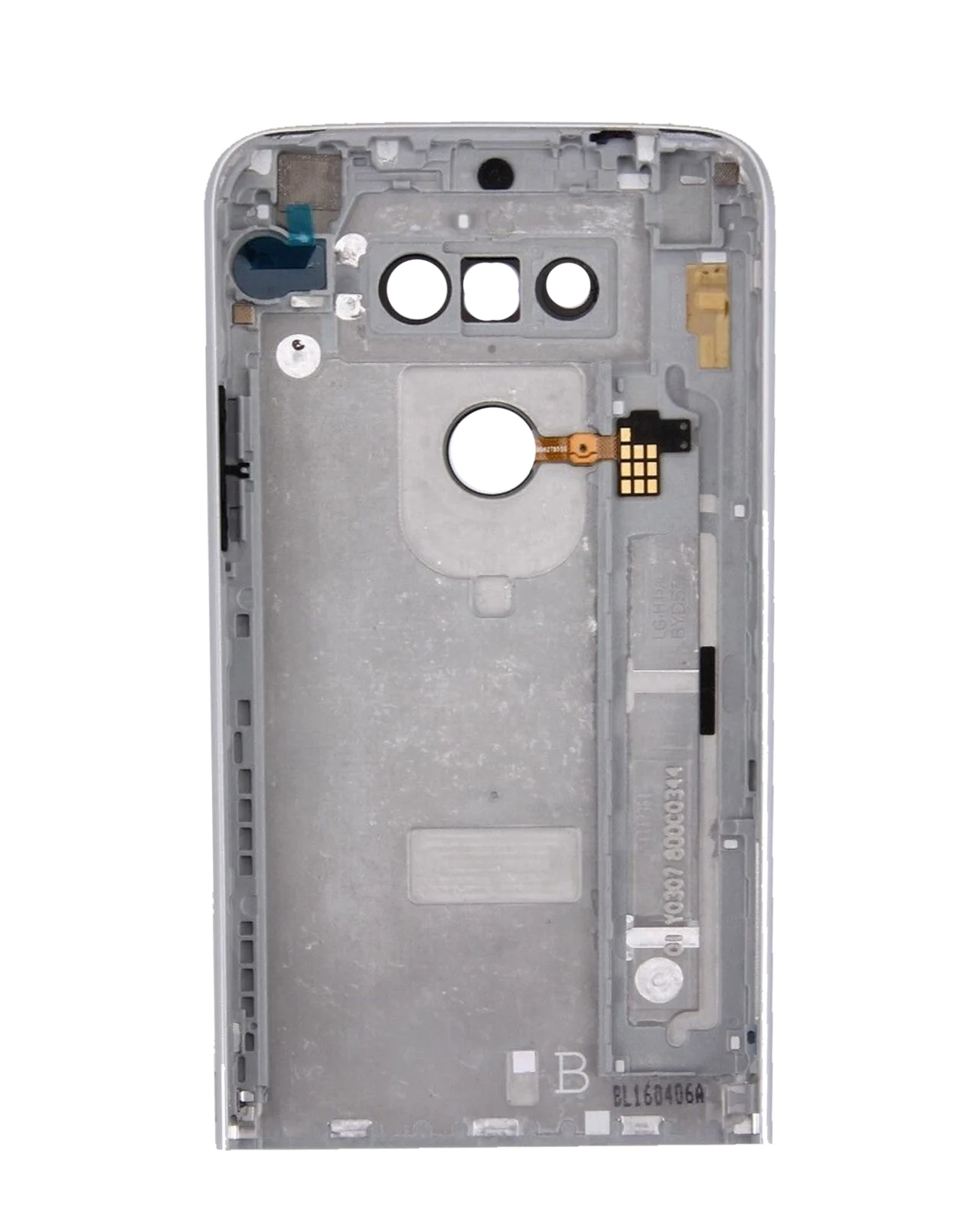 Back cover Glass For LG G5 (Genuine OEM) (Silver) - Image 3