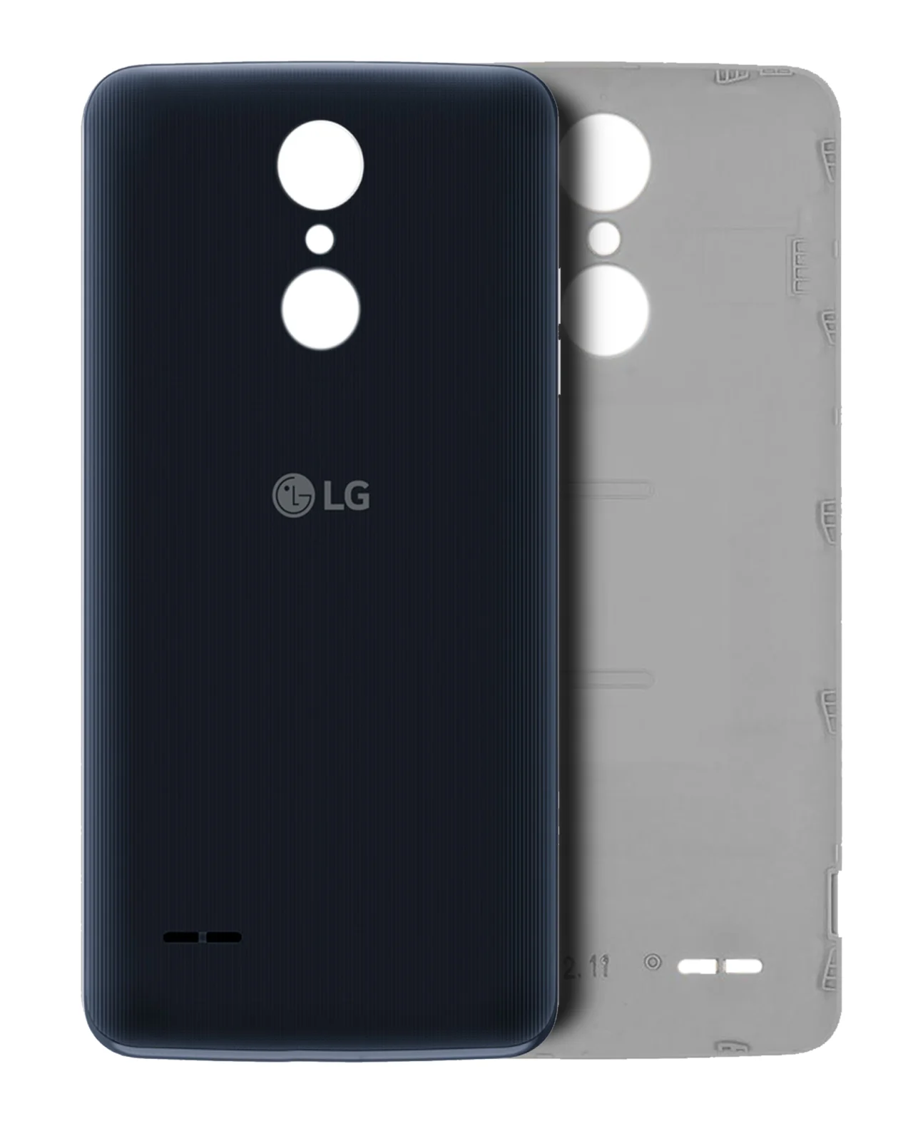 Back cover Glass For LG K8 (2017) / Aristo (US Version) (Genuine OEM) (Blue) - Image 3