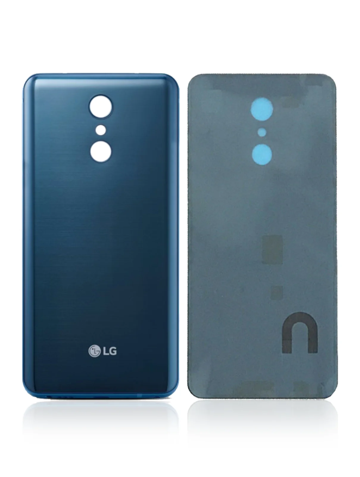Back cover Glass For LG Stylo 4 / Stylo 4 Plus (Genuine OEM) (Moroccan Blue)