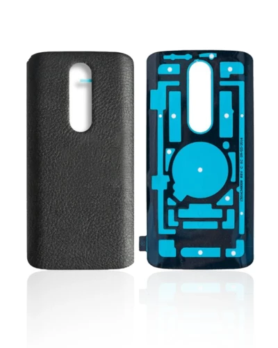 Back cover Glass For Motorola Moto Droid Turbo 2 (XT1585 / 2015) Moto X Force (XT1580 / 2015) (Genuine OEM) (Black)