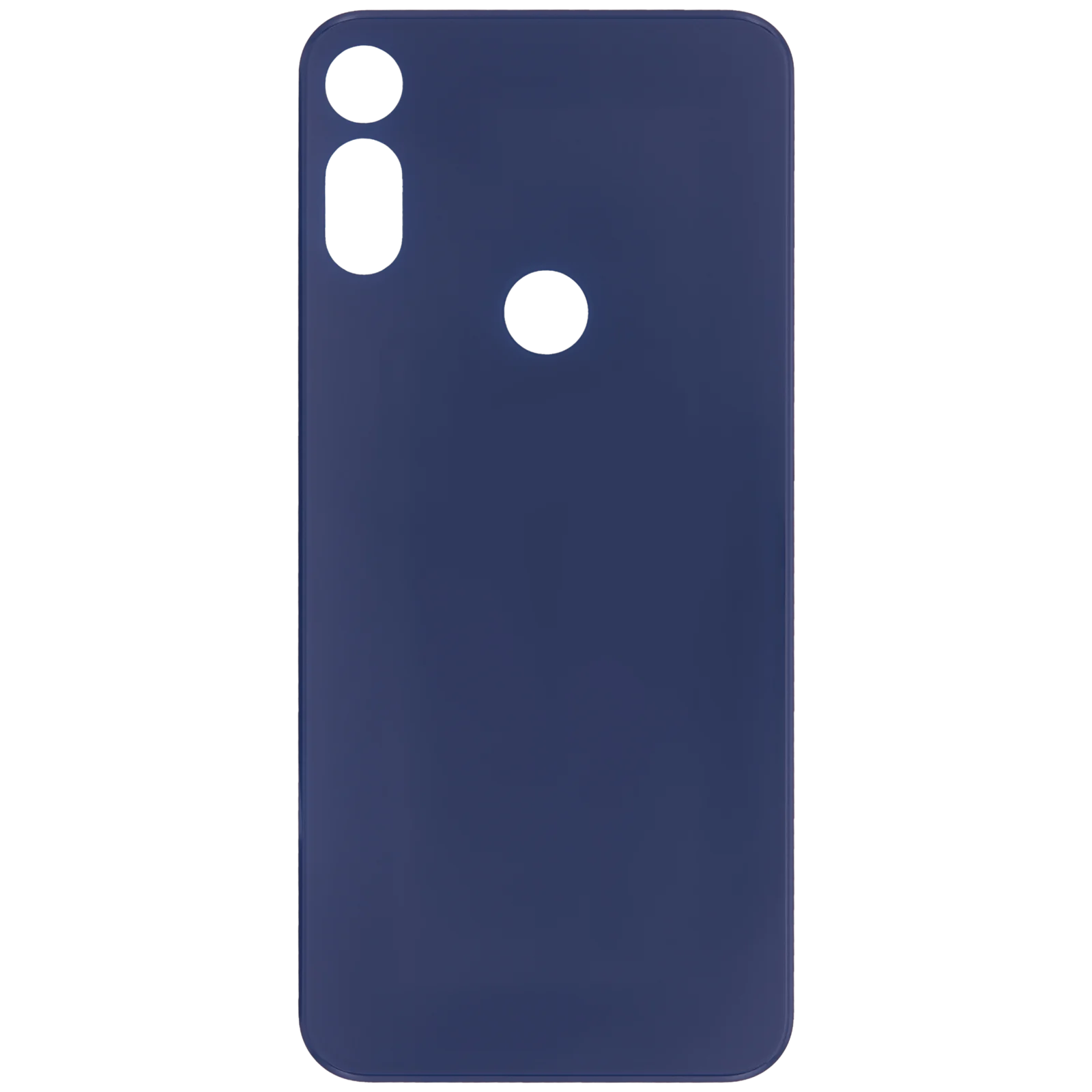 Back cover Glass For Motorola Moto E (XT2052 / 2020) (Genuine OEM) (Midnight Blue) - Image 2