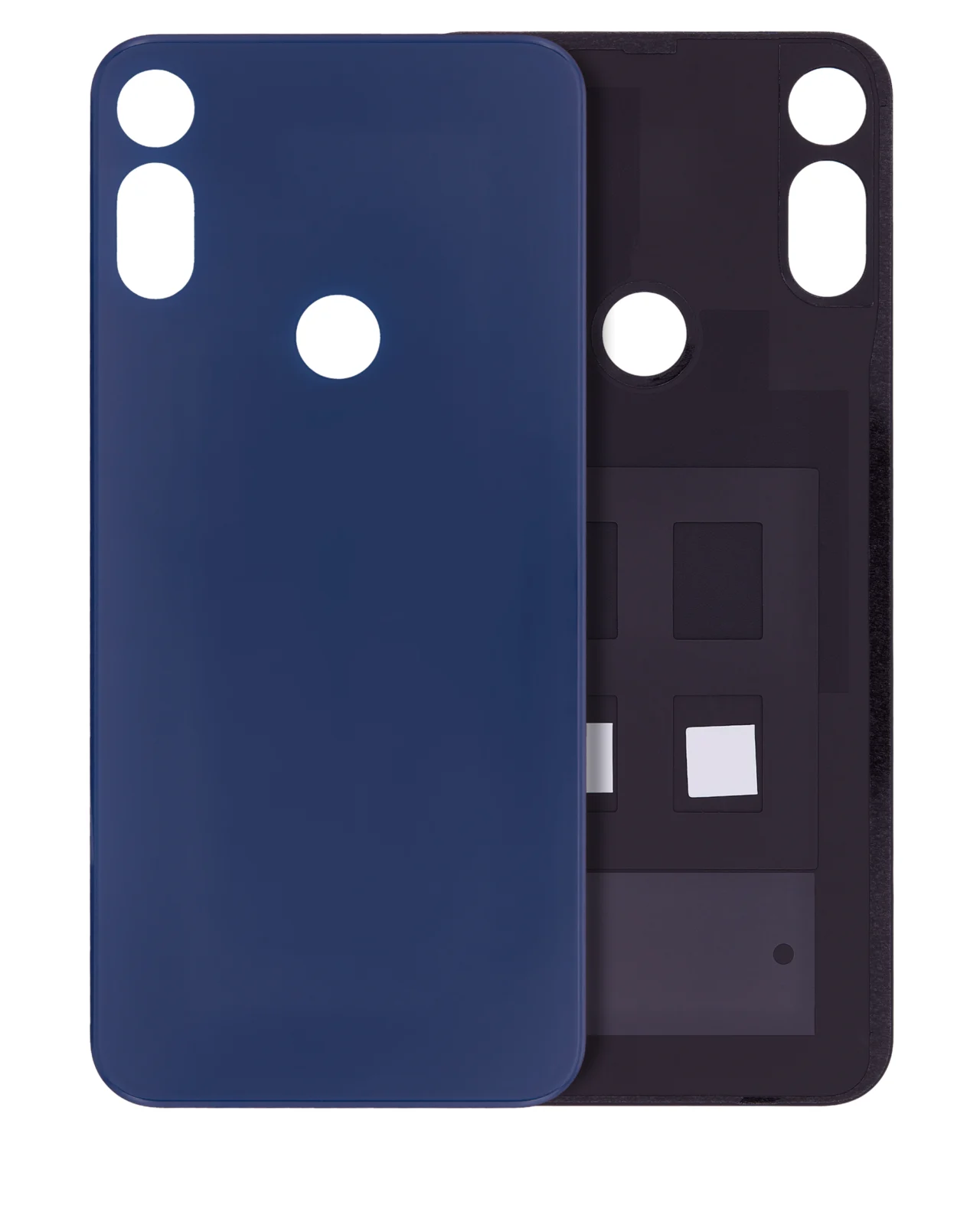 Back cover Glass For Motorola Moto E (XT2052 / 2020) (Genuine OEM) (Midnight Blue) - Image 6
