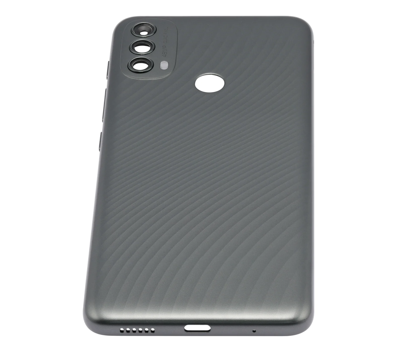 Back cover Glass For Motorola Moto E40 (XT2159 / 2021) (Carbon Gray) - Image 6