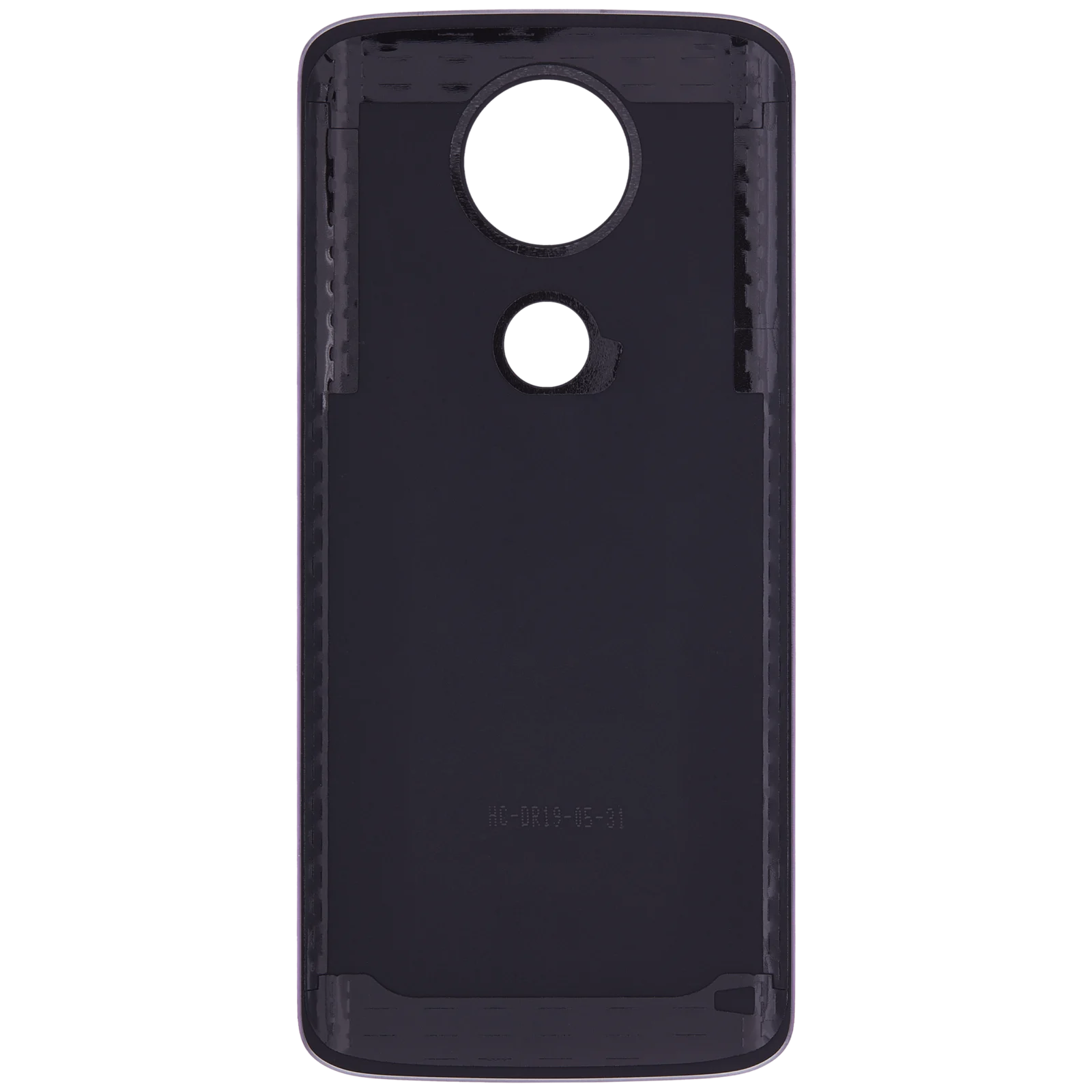 Back cover Glass For Motorola Moto E5 Plus (XT1924 / 2018) (Genuine OEM) (Gray) - Image 3