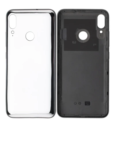 Back cover Glass For Motorola Moto E6 Plus (XT2025 / 2019) (Polished Graphite)