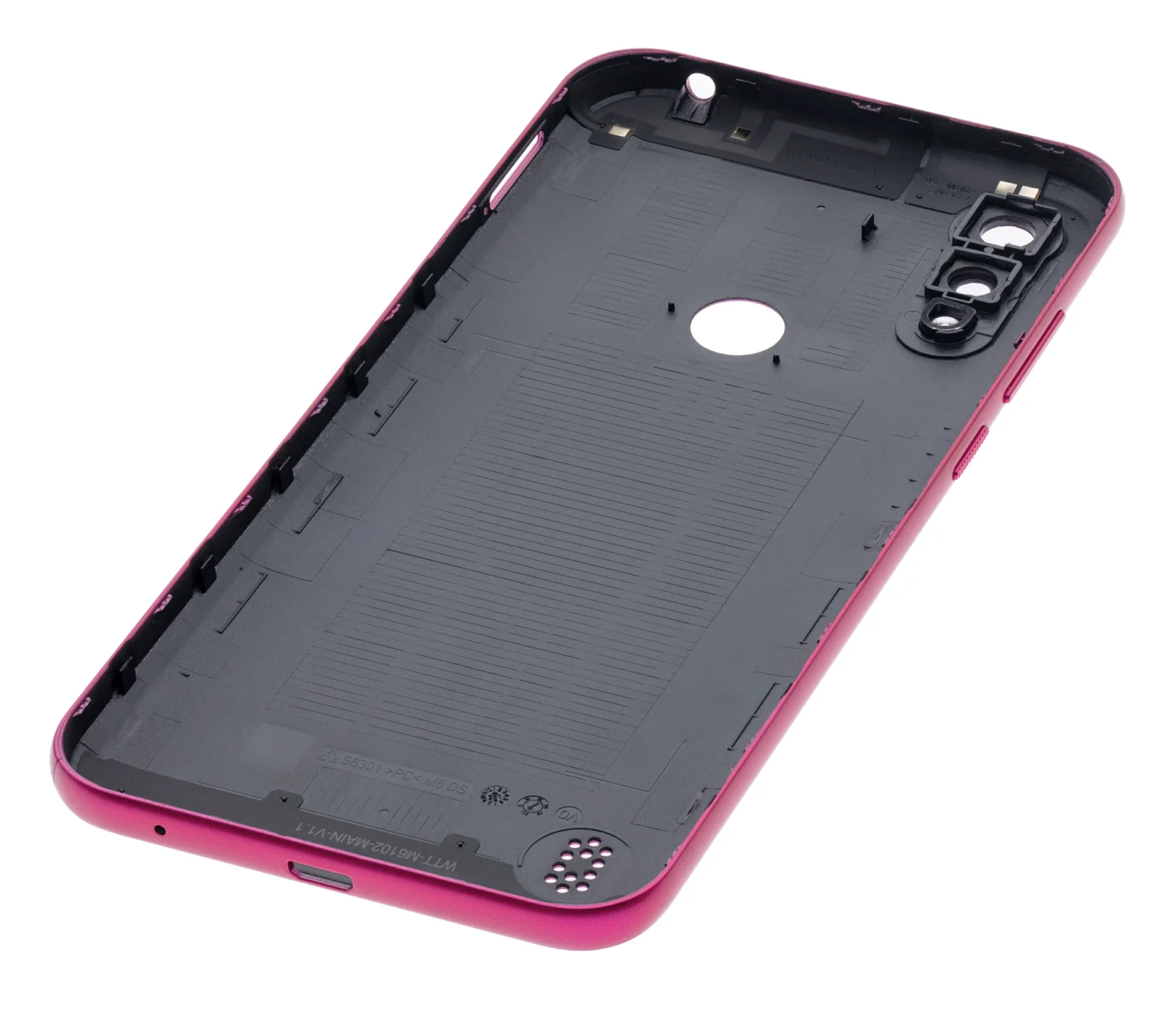 Back cover Glass For Motorola Moto E6i (XT2053-5 / 2021) (Pink) - Image 5