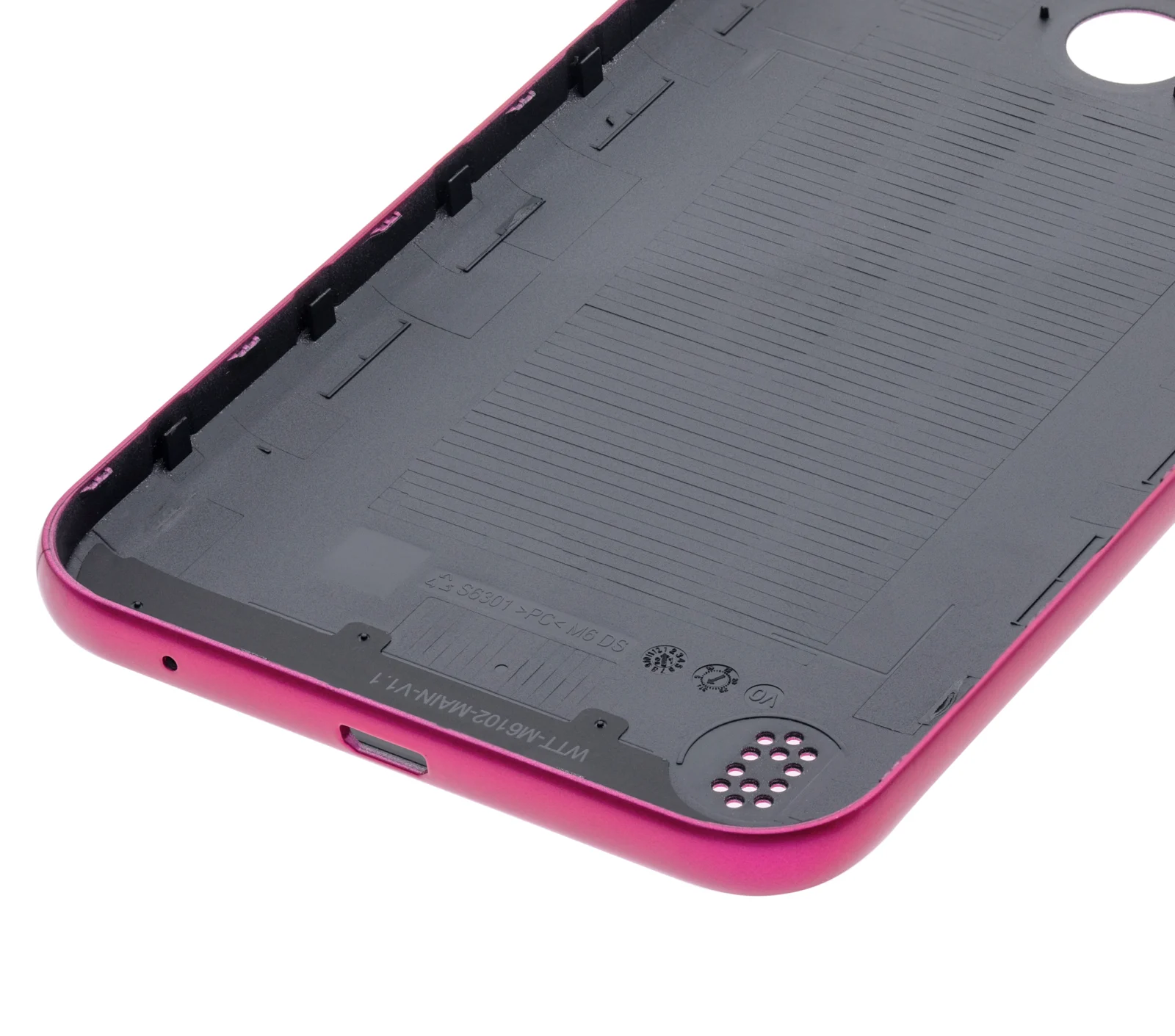 Back cover Glass For Motorola Moto E6i (XT2053-5 / 2021) (Pink) - Image 7
