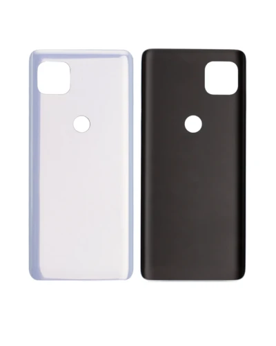 Back cover Glass For Motorola Moto G 5G (XT2113-3 / 2020) (Frosted Silver)