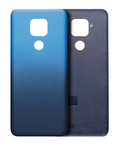 Back cover Glass For Motorola Moto G Play (XT2093 / 2021) (Genuine OEM) (Misty Blue)