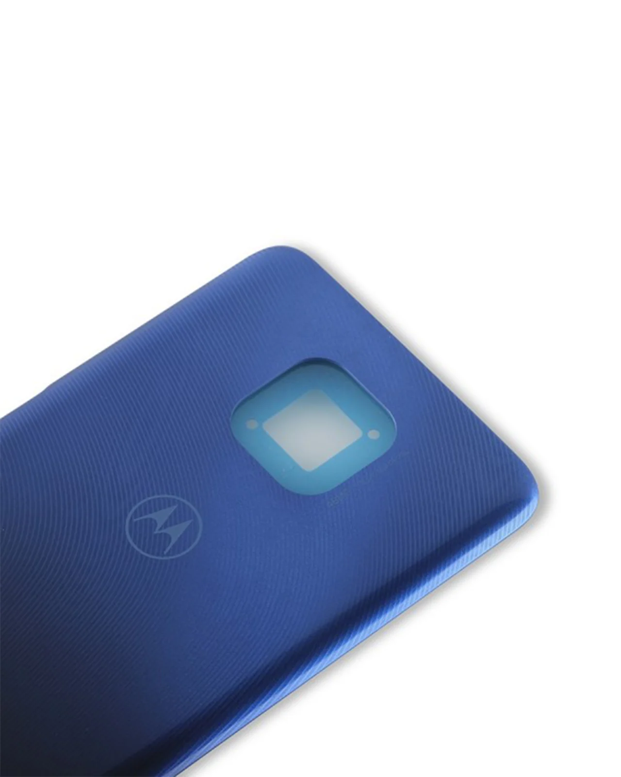 Back cover Glass For Motorola Moto G Power (XT2117 / 2021) (Genuine OEM) (Glowing Blue) - Image 4