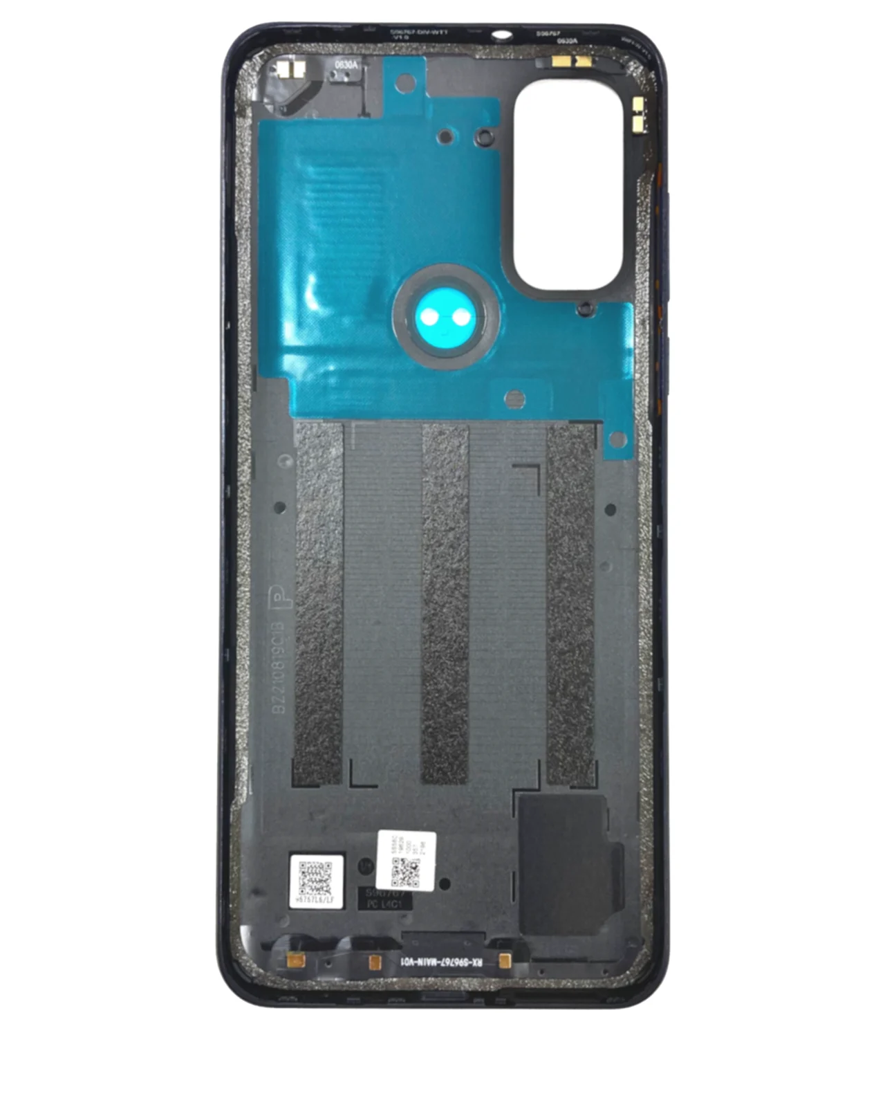Back cover Glass For Motorola Moto G Pure (XT2163 / 2021) (Genuine OEM) (Deep Indigo) - Image 2