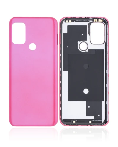 Back cover Glass For Motorola Moto G20 (XT2128 / 2021) (Flamingo Pink)