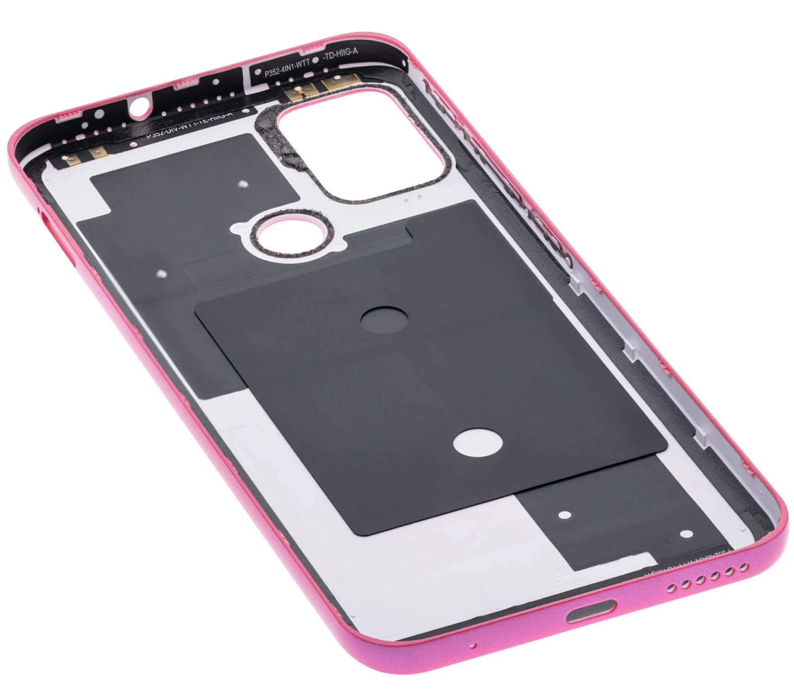 Back cover Glass For Motorola Moto G20 (XT2128 / 2021) (Flamingo Pink) - Image 4