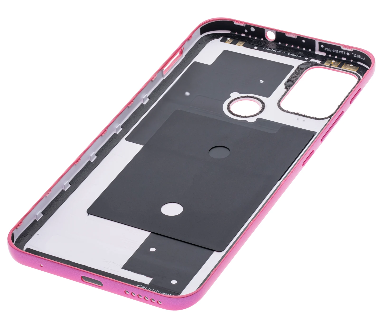 Back cover Glass For Motorola Moto G20 (XT2128 / 2021) (Flamingo Pink) - Image 5