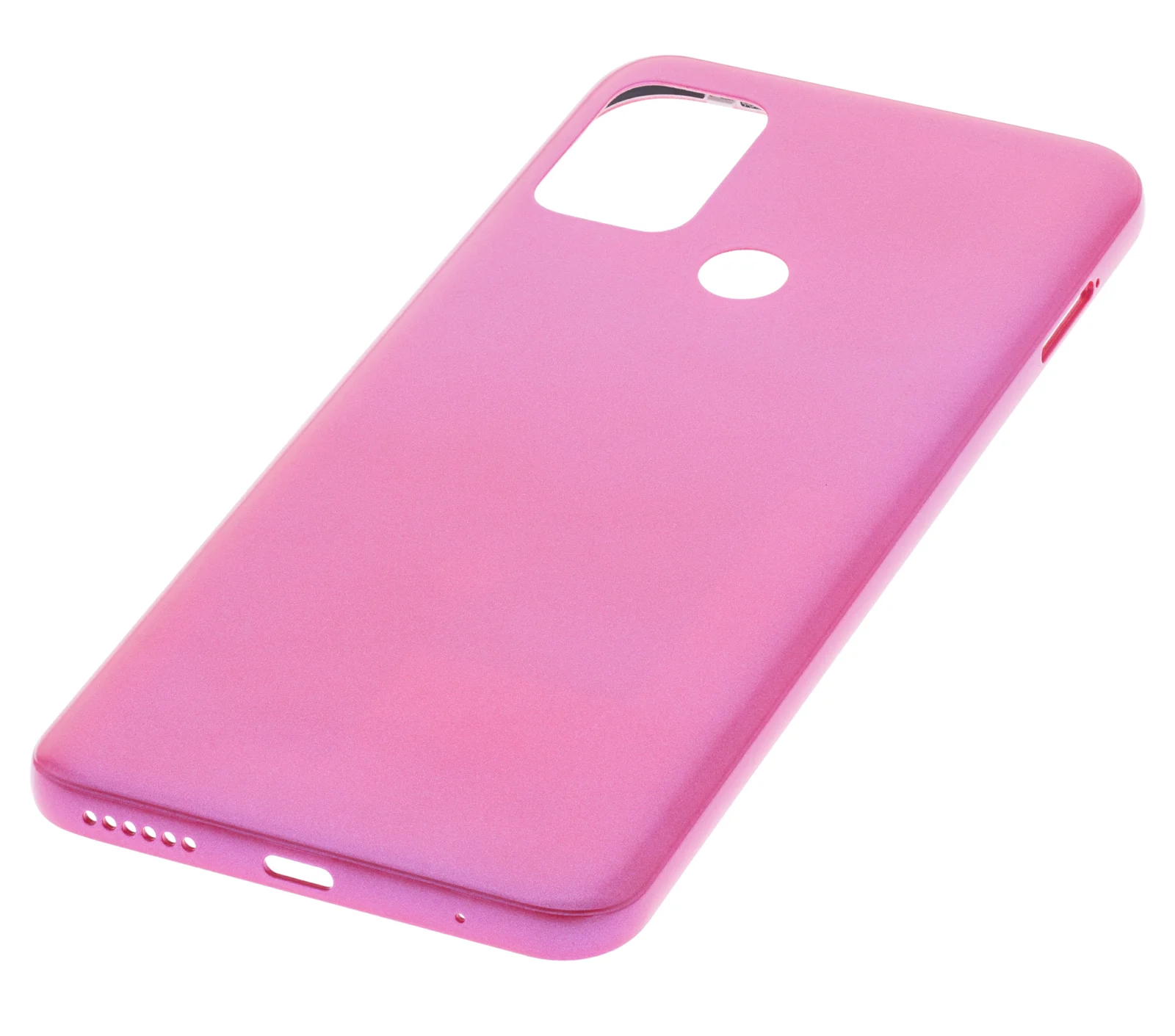 Back cover Glass For Motorola Moto G20 (XT2128 / 2021) (Flamingo Pink) - Image 6