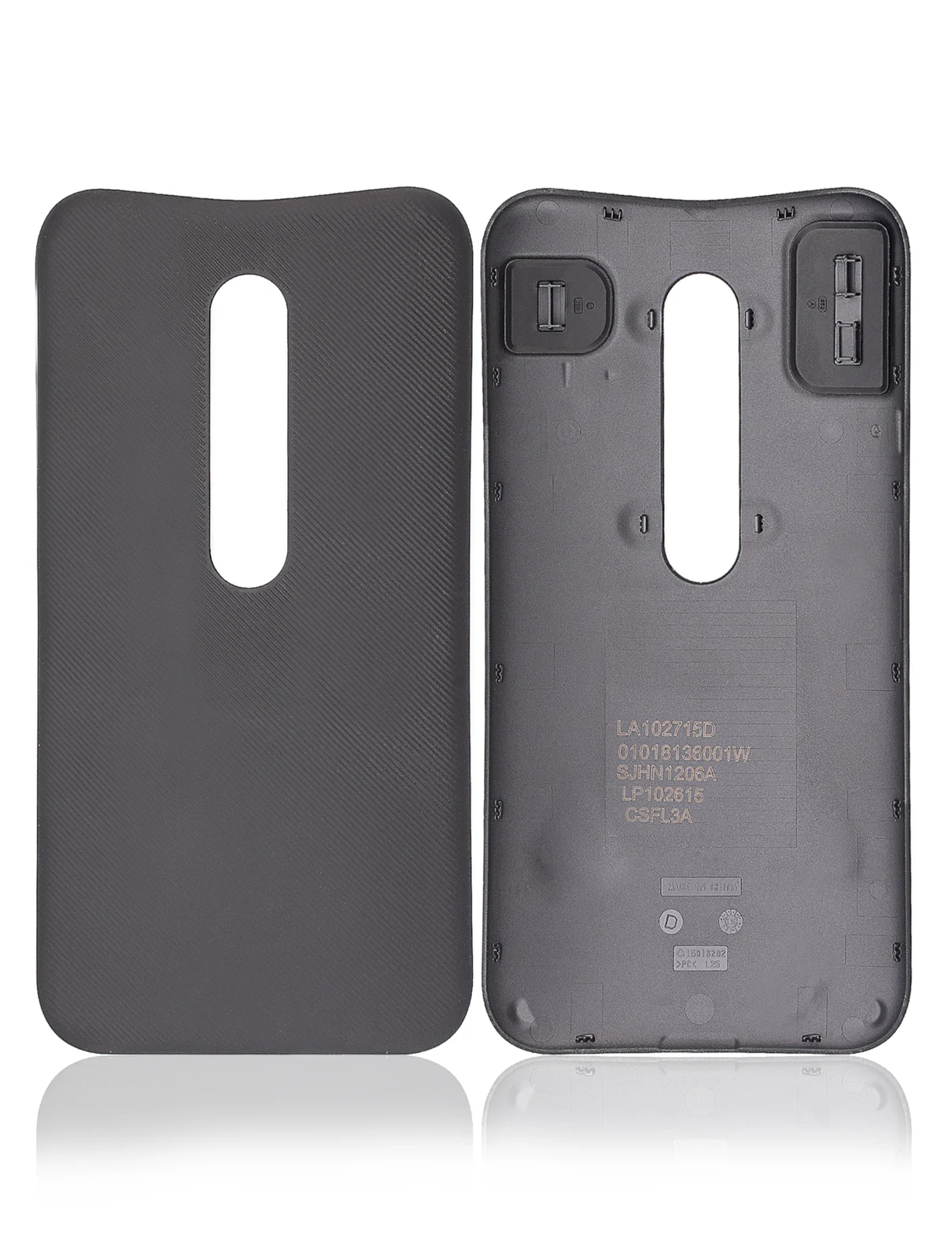 Back cover Glass For Motorola Moto G3 (XT1540 / 2015) (Black) - Image 3