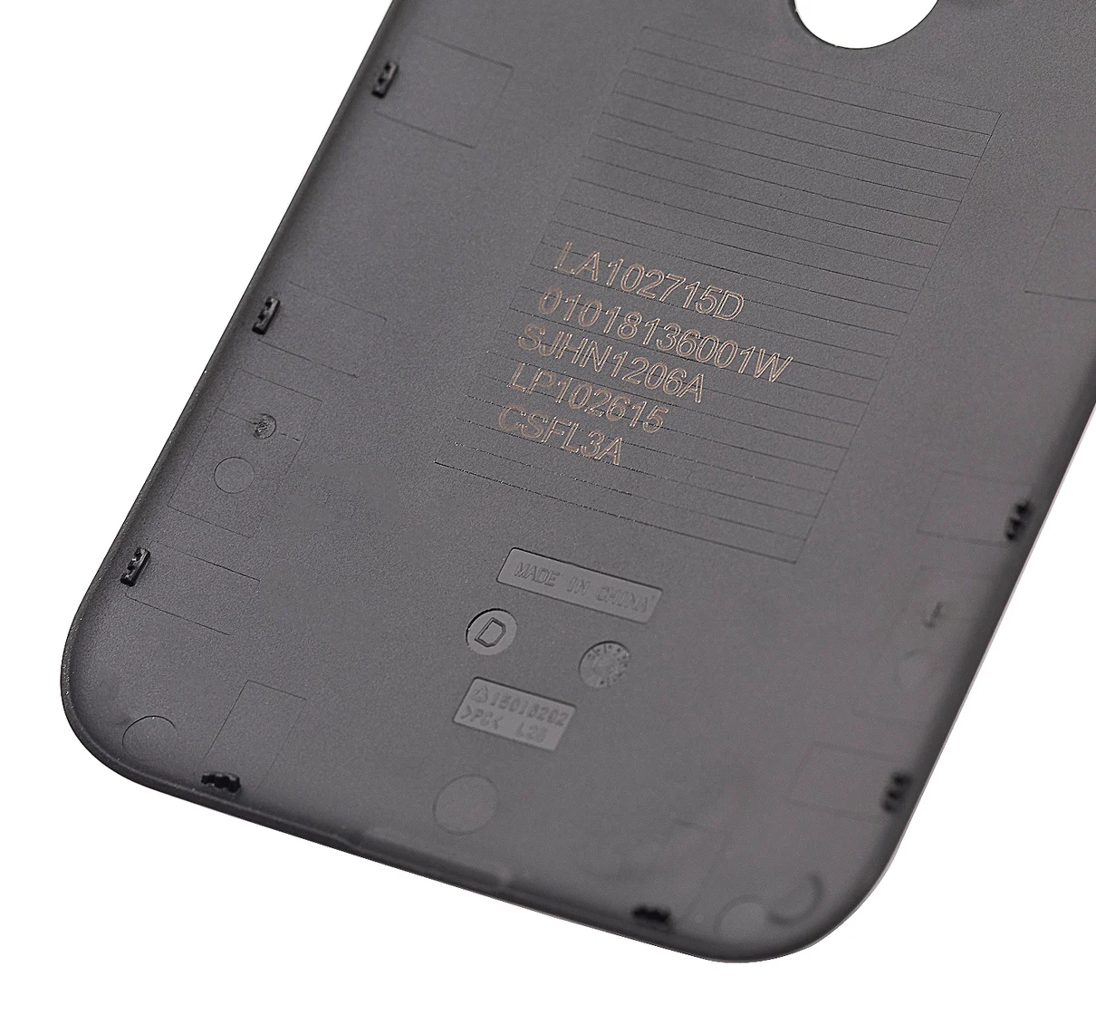 Back cover Glass For Motorola Moto G3 (XT1540 / 2015) (Black) - Image 2