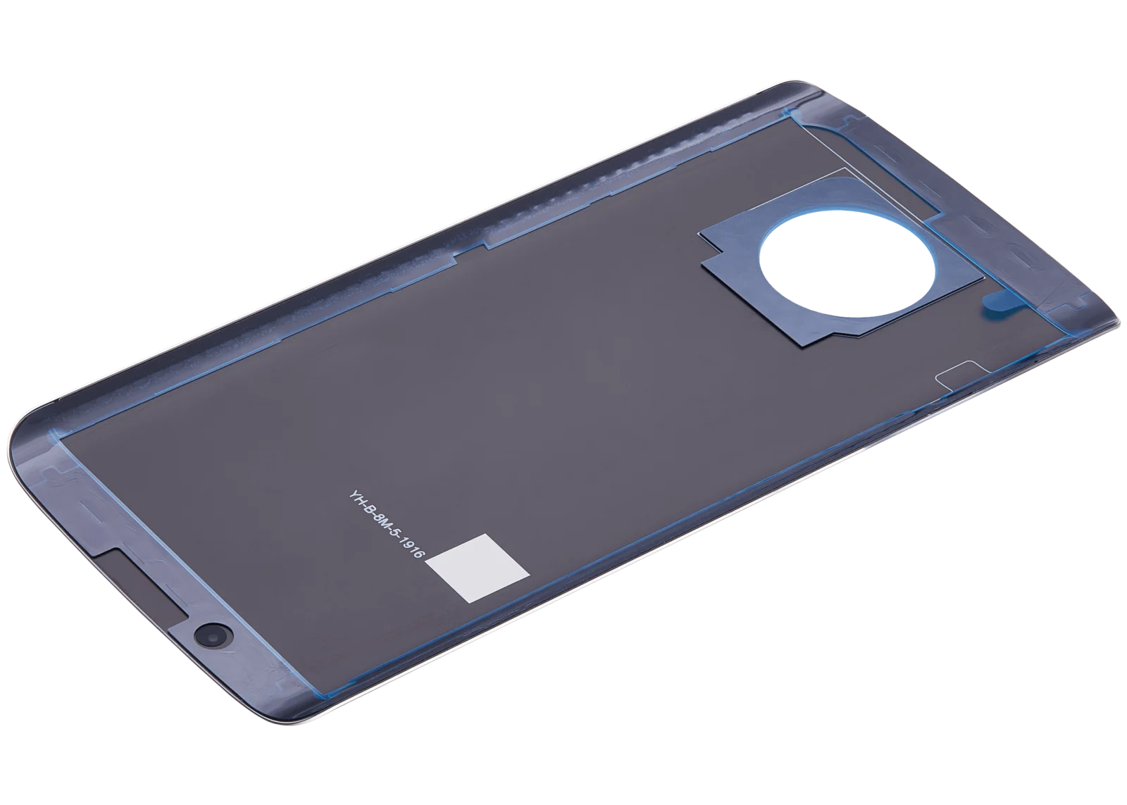 Back cover Glass For Motorola Moto G6 (XT1925 / 2018) (Genuine OEM) (Black) - Image 5